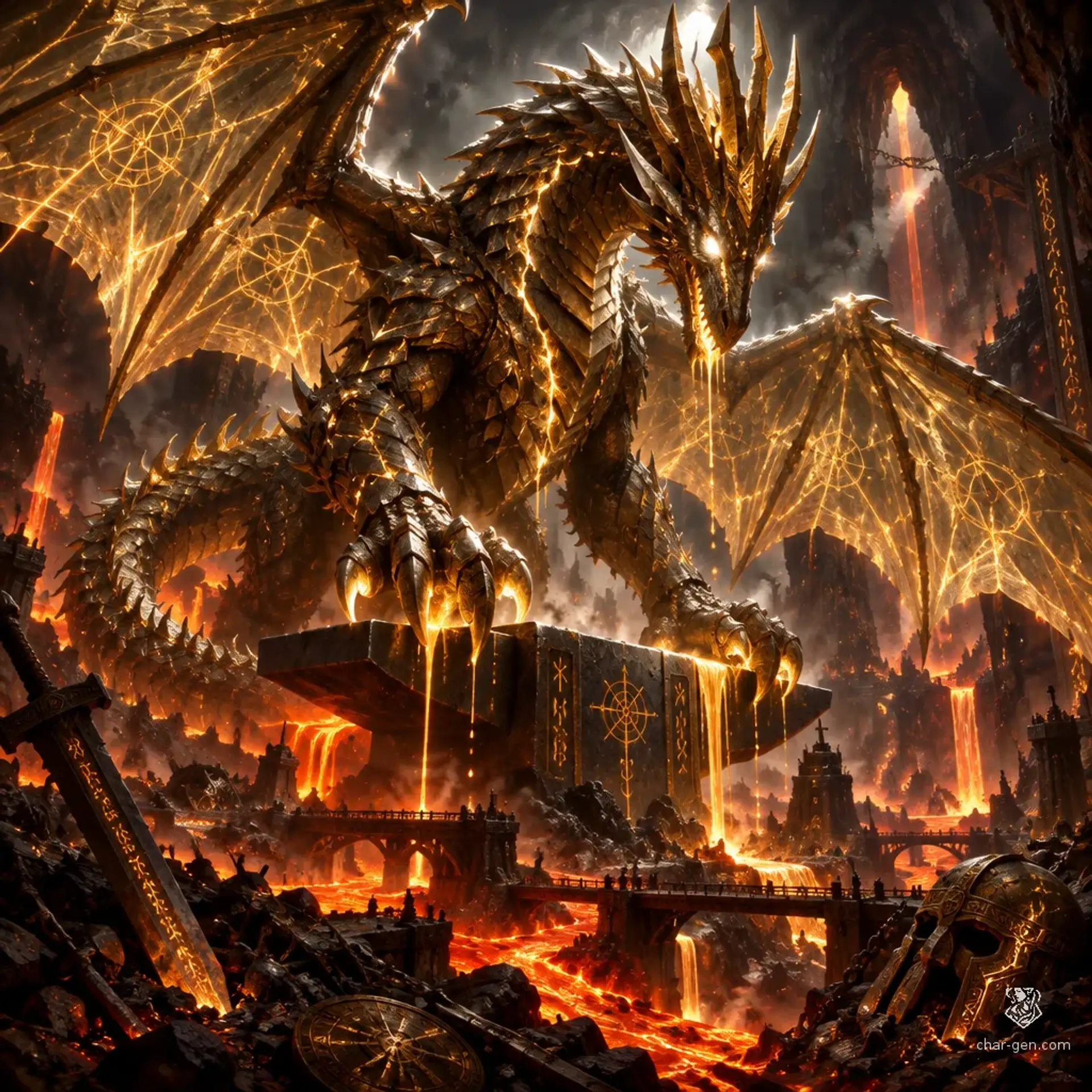 Ancient Orichalcum Dragon