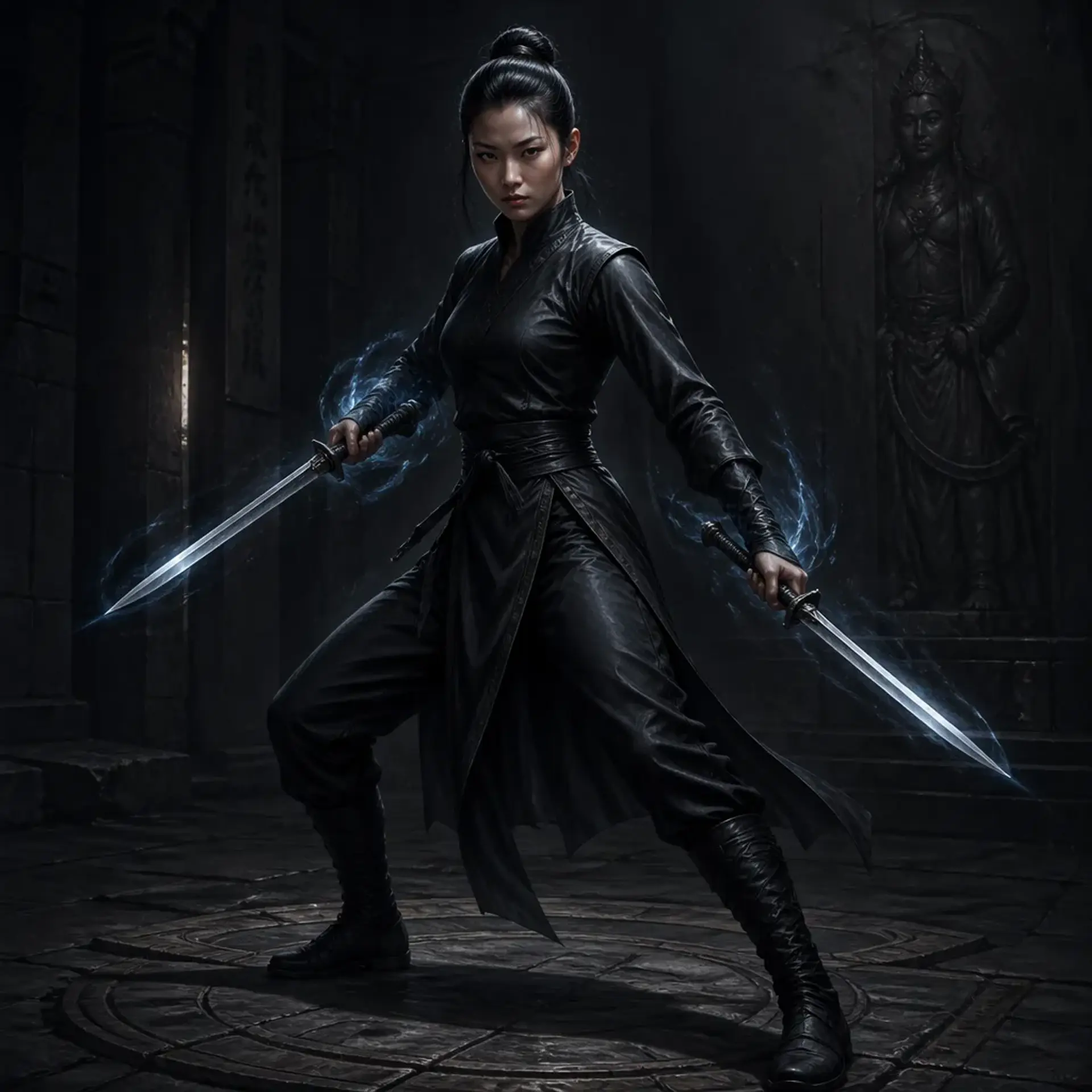 Xen - AI-generated fantasy Character