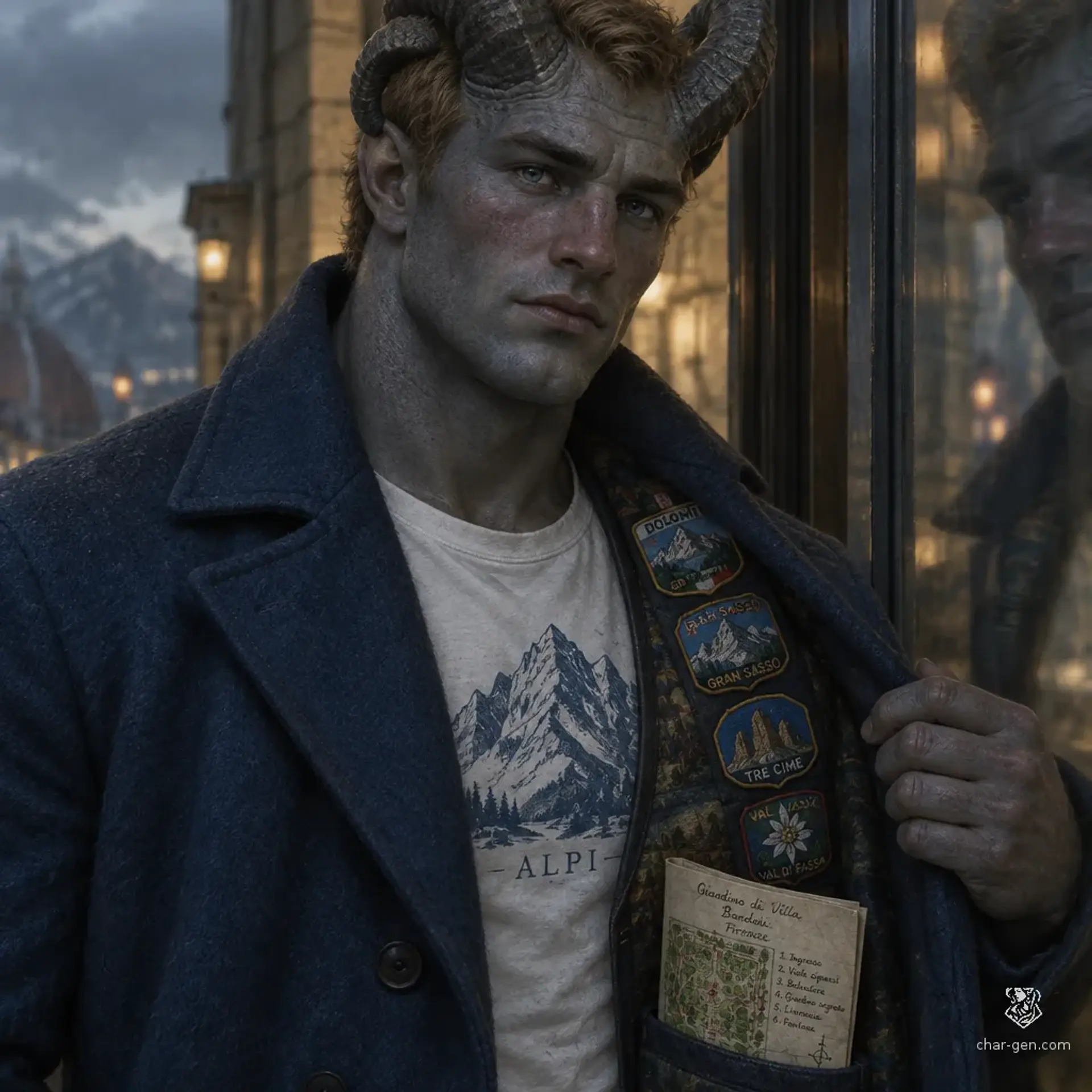 Aksel Svenson, called Ragnar Obstorth in his fae life