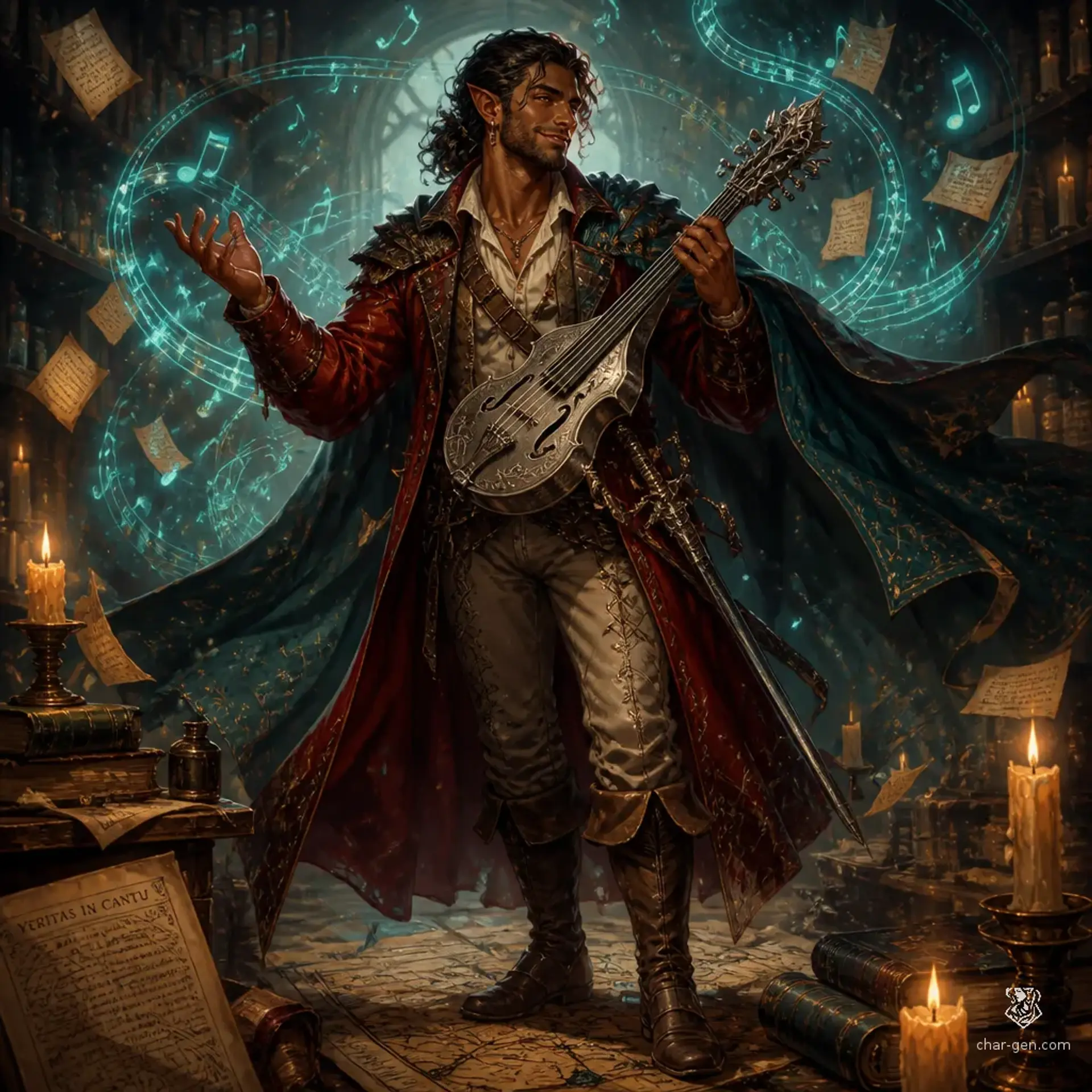 Alex - AI-generated fantasy Character