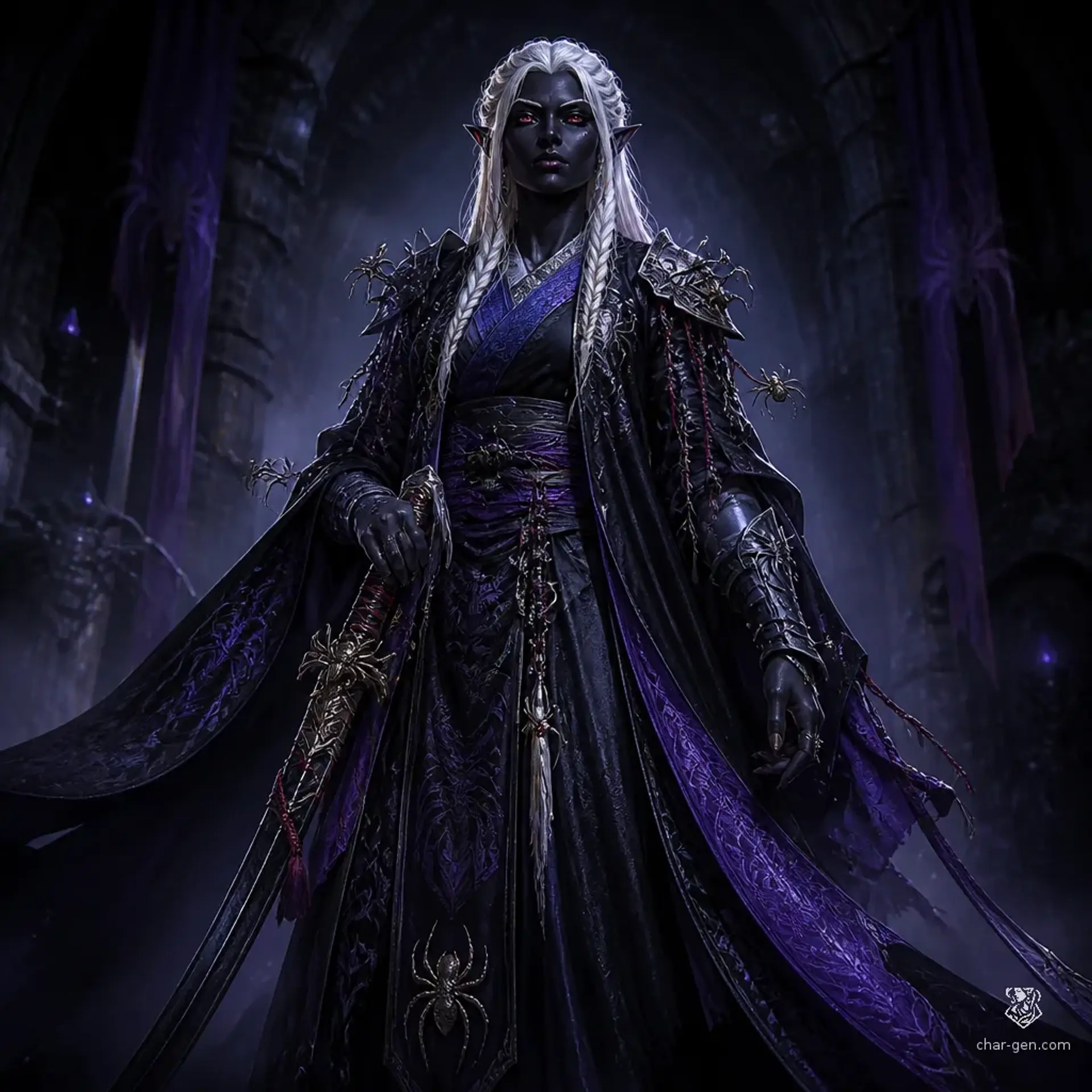 Aurelia Malice - AI-generated fantasy Character