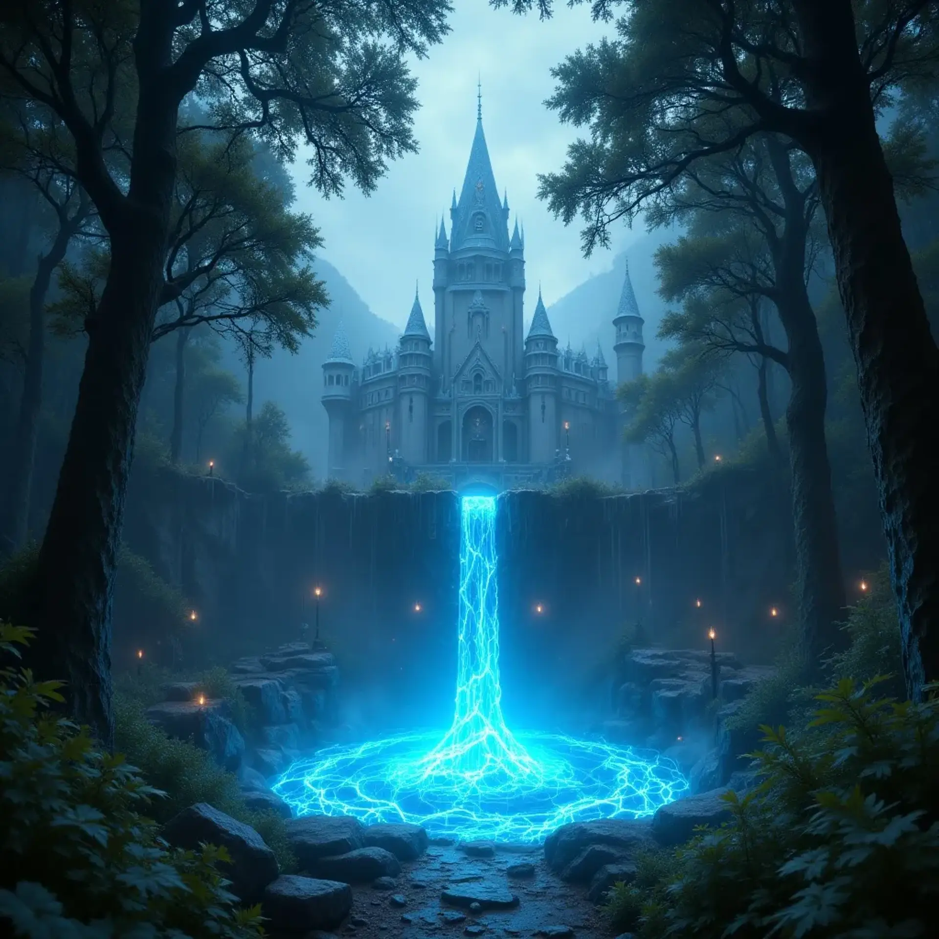 Tír na nÓg - AI-generated fantasy Settlement