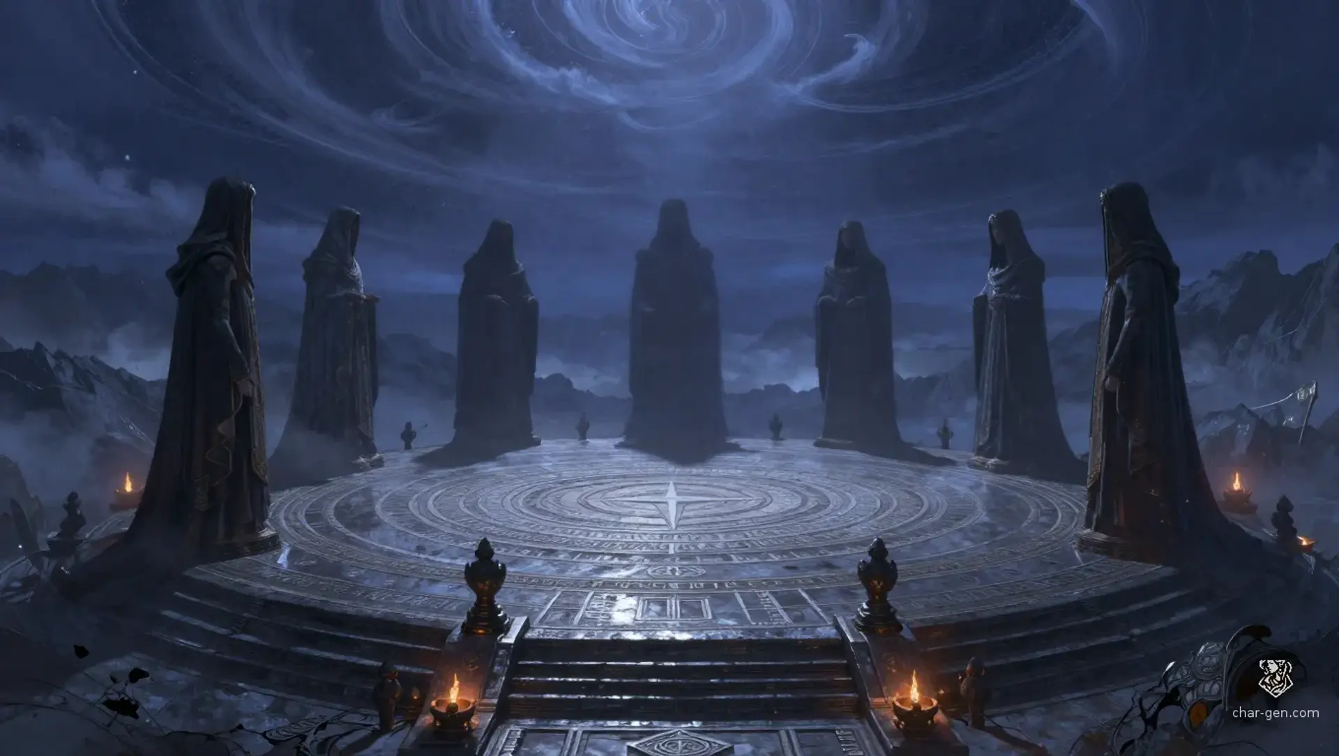 The Seven Beyond the Veil
