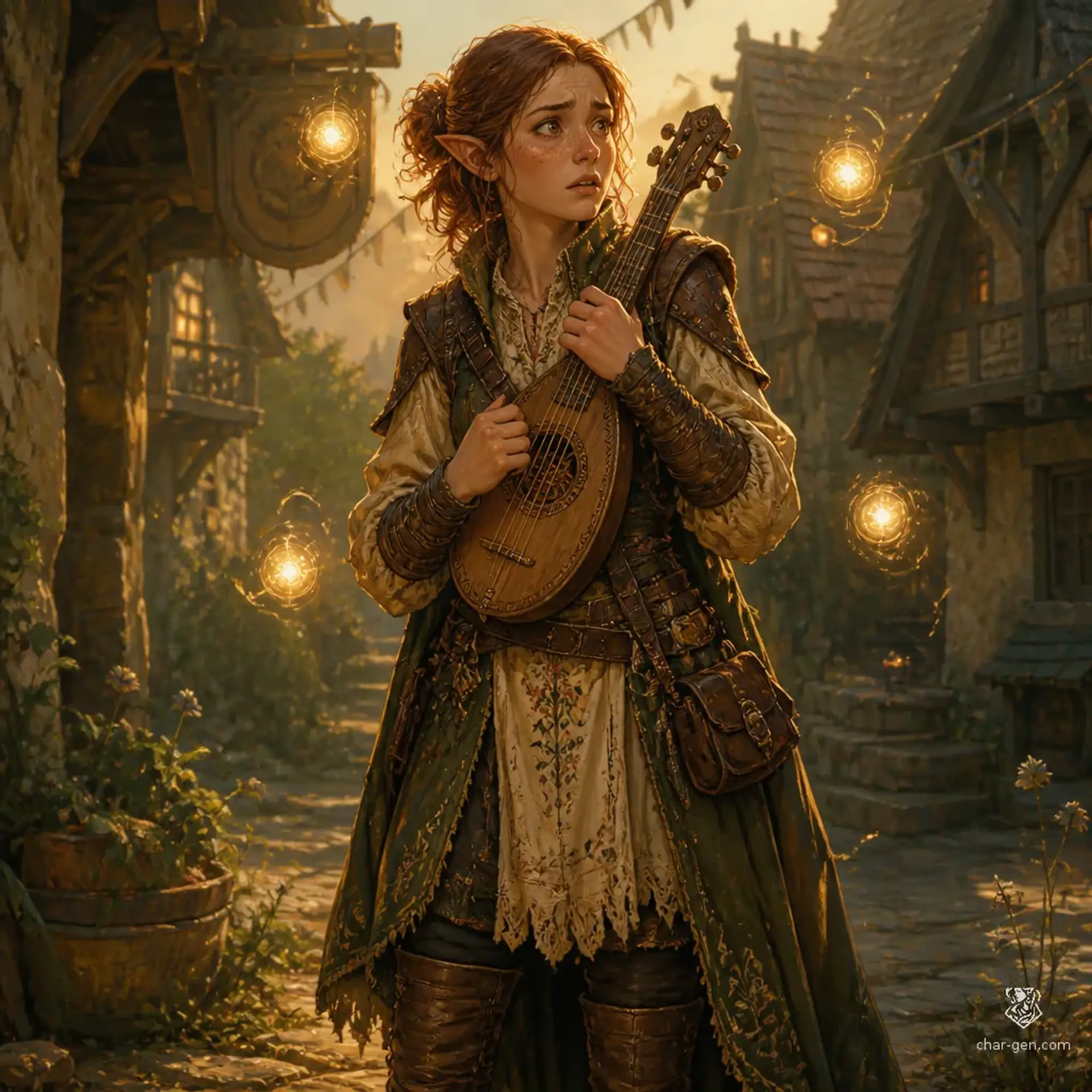 Zora Nemstek - AI-generated fantasy Character