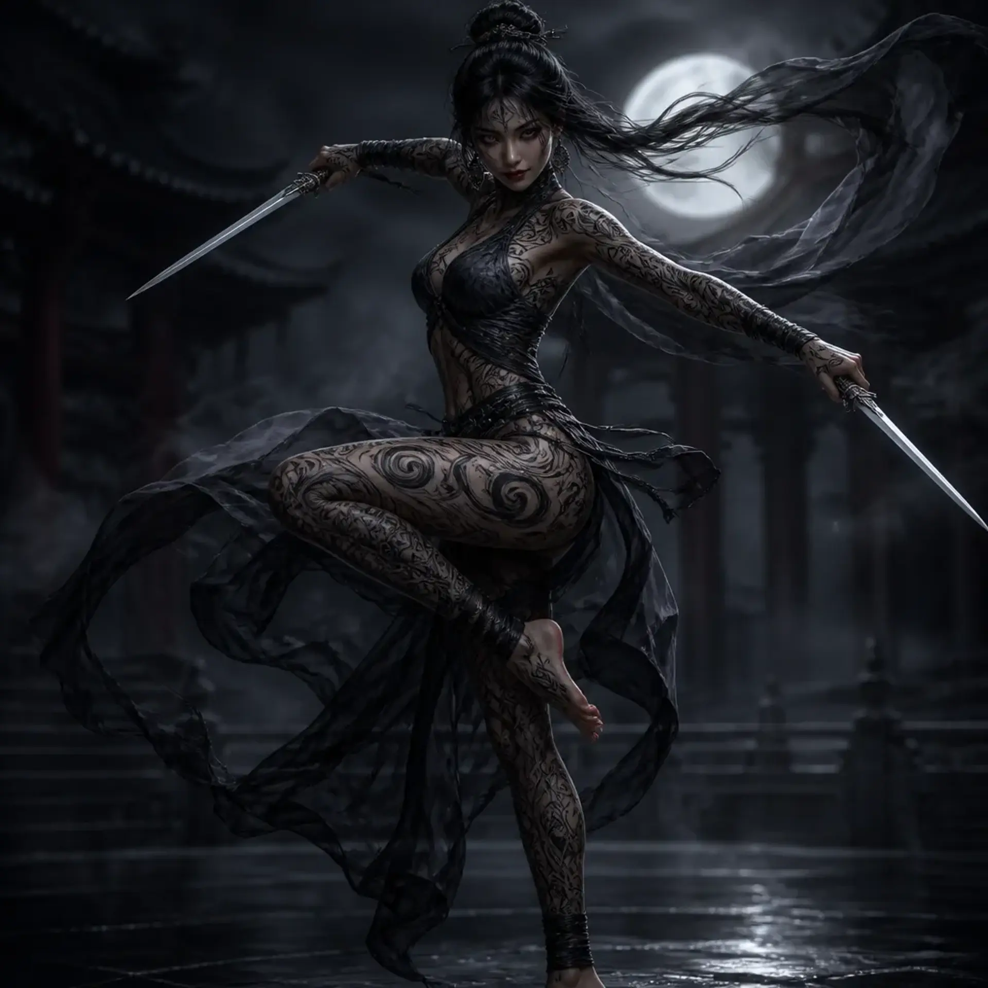 Lyra Vane - AI-generated fantasy Character