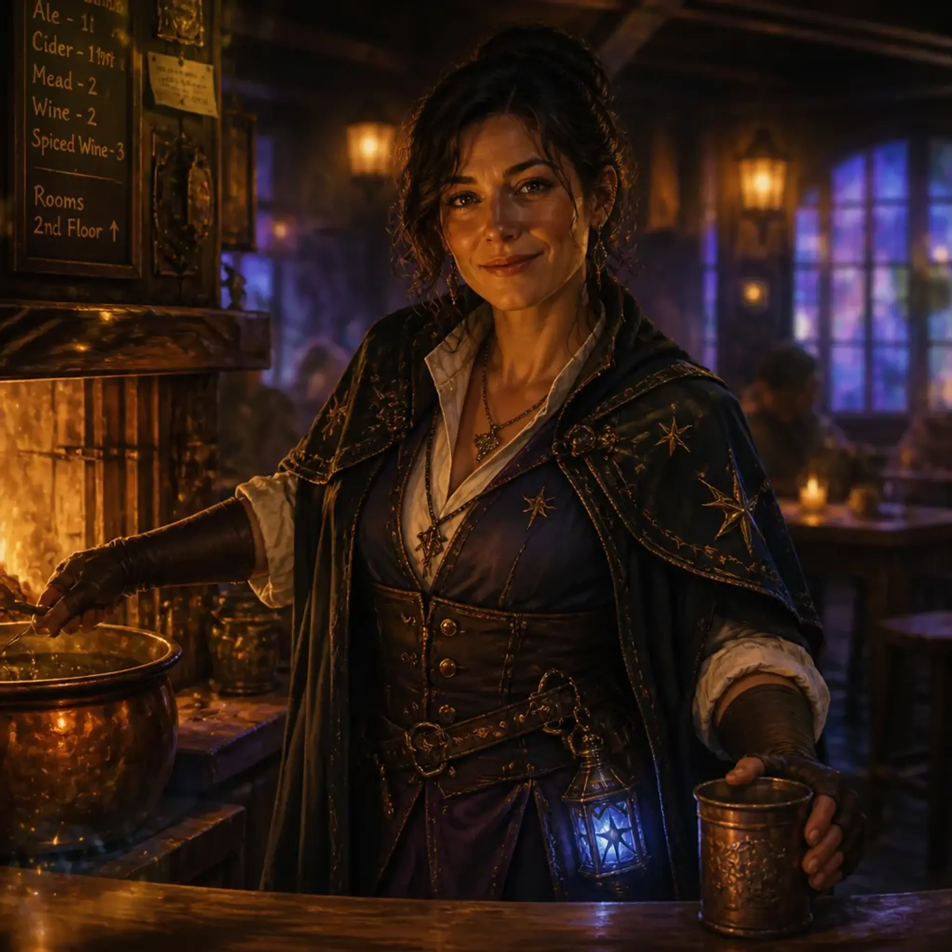 Mira Oldbranch - AI-generated fantasy NPC
