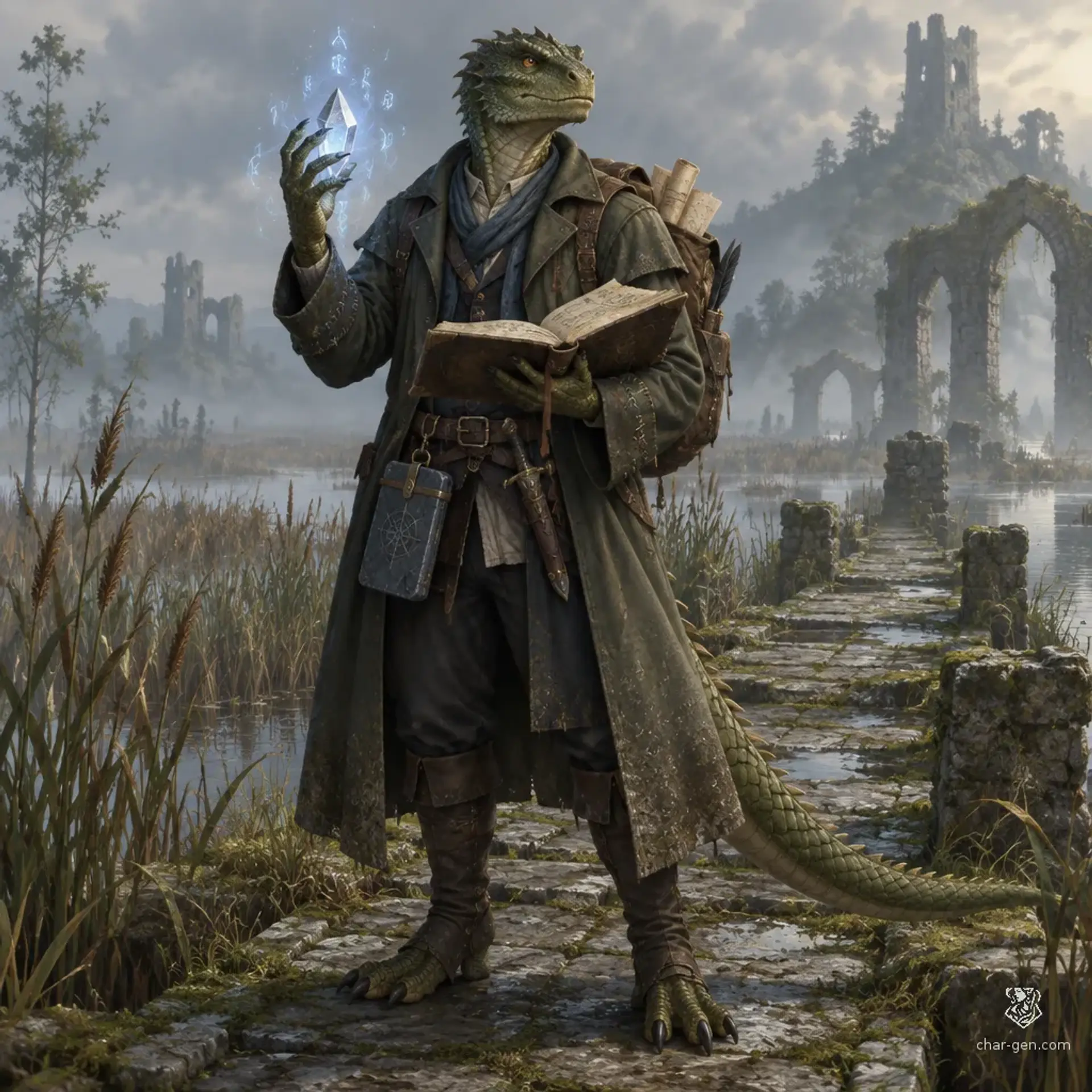 Pavel - AI-generated fantasy Character