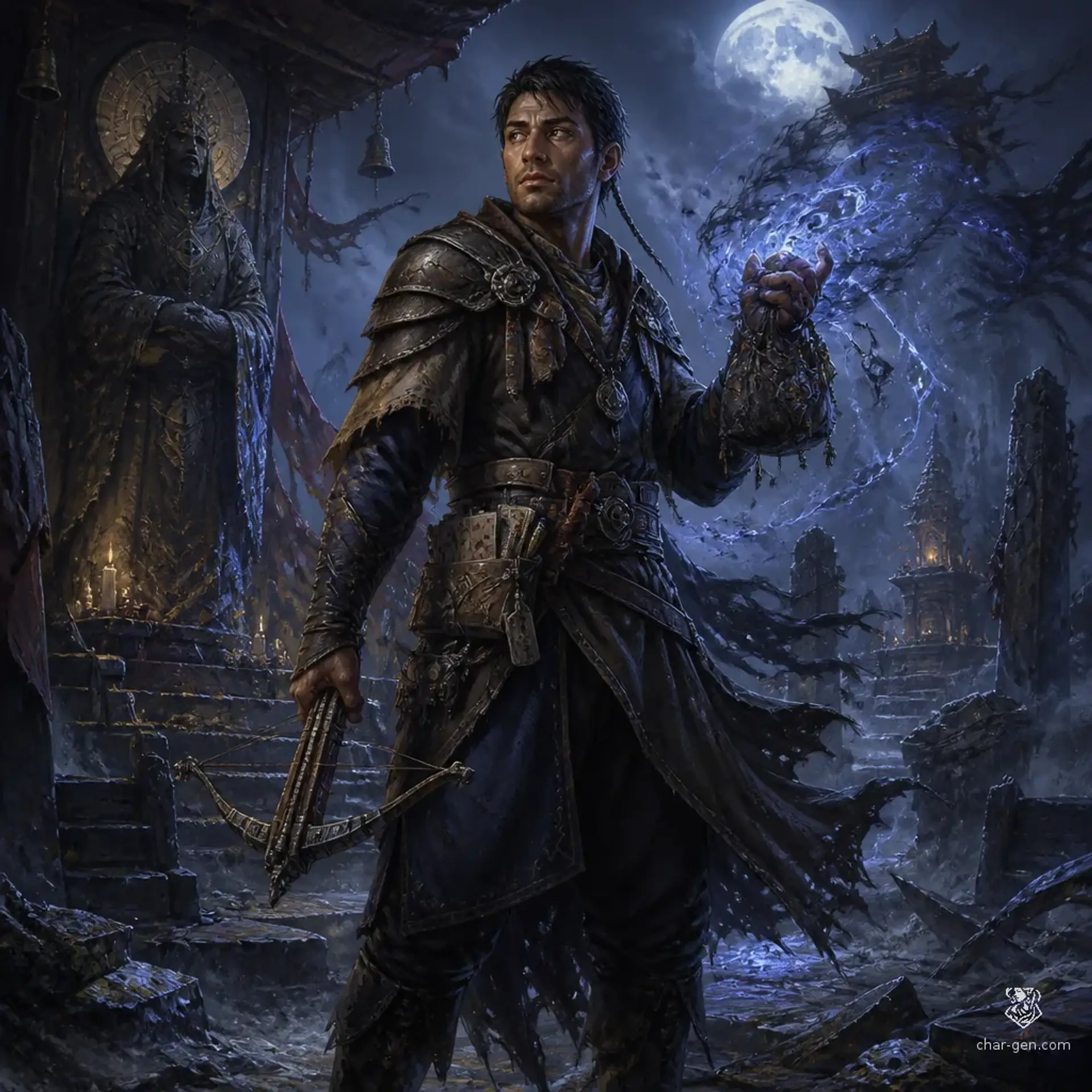 Shesha Mtembe - AI-generated fantasy Character