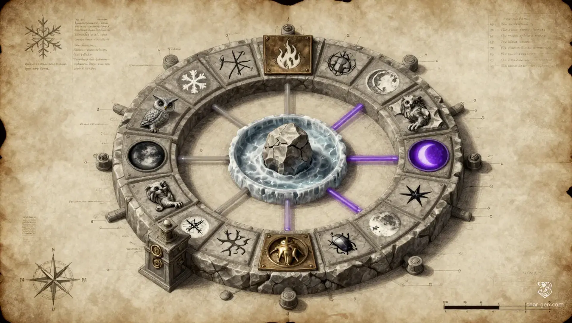 The Ward of the Three Witnesses
