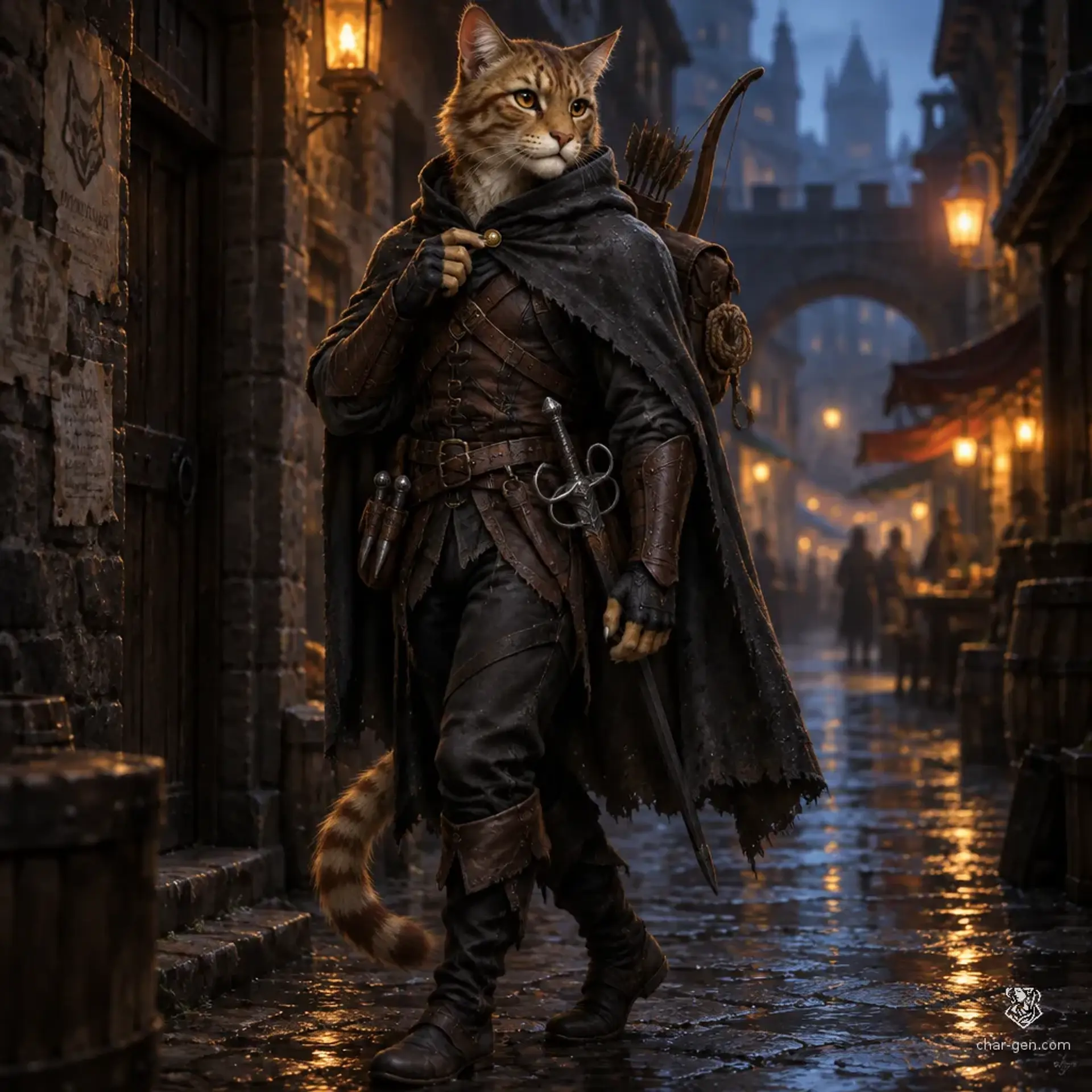Nimaq - AI-generated fantasy Character