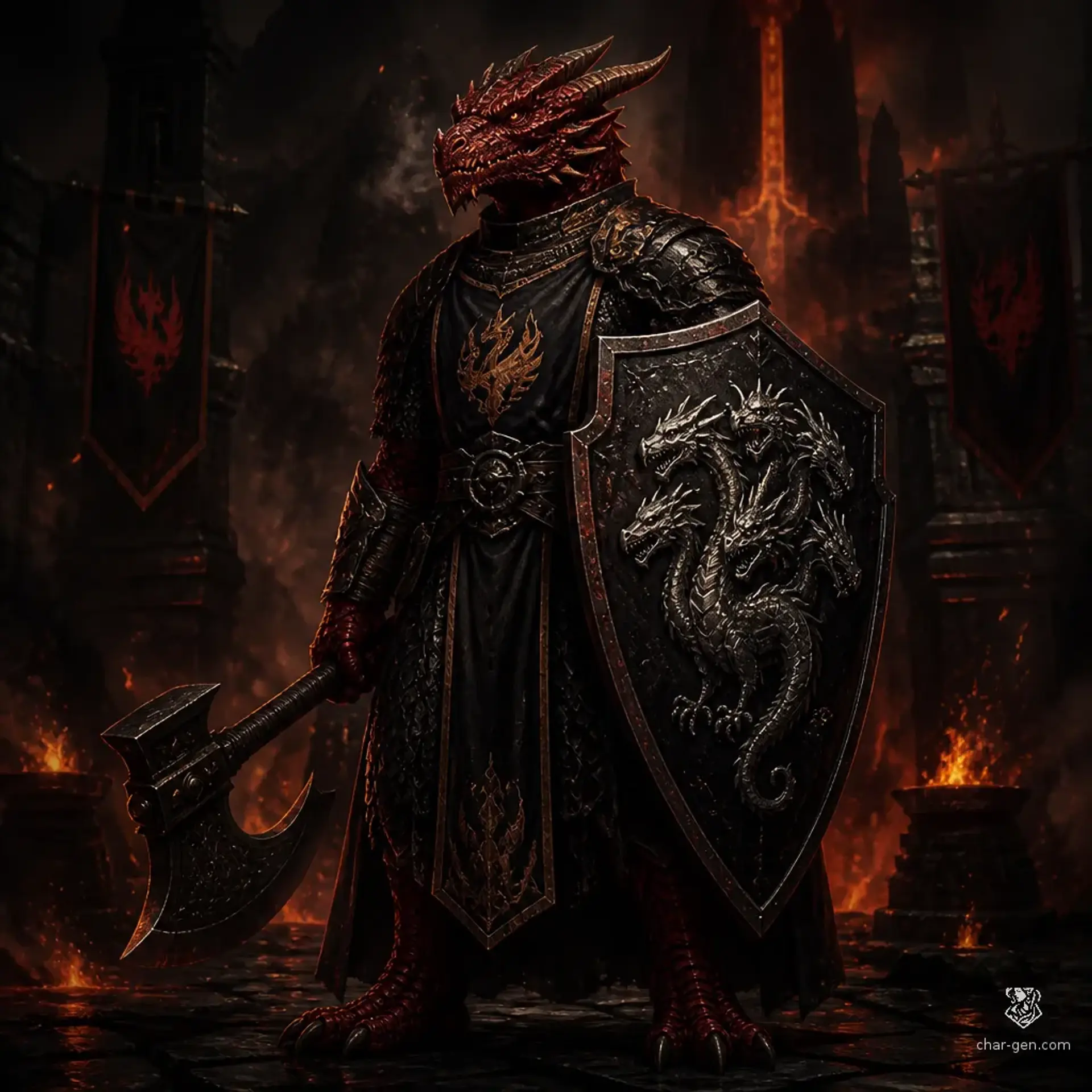 Keldrin - AI-generated fantasy Character