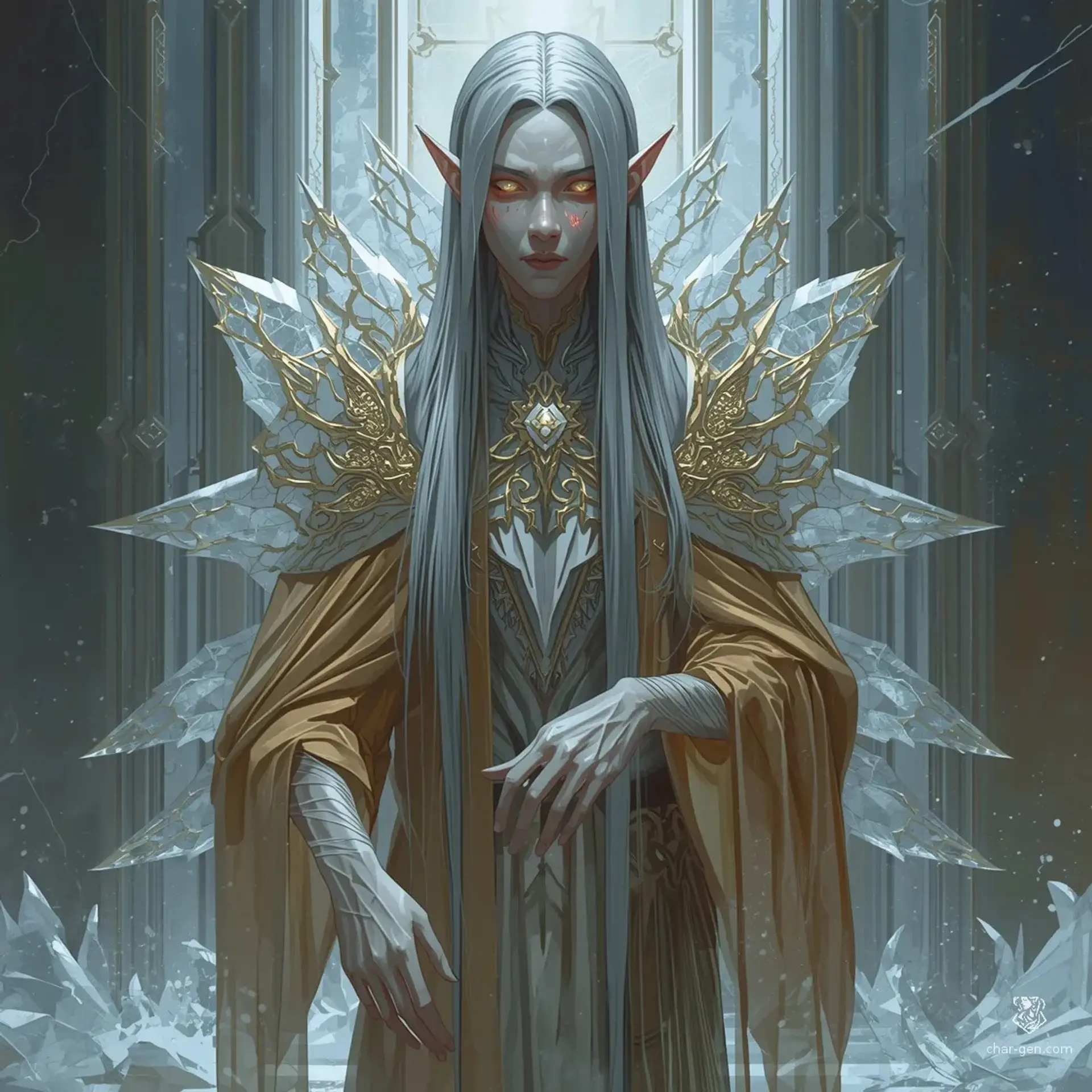 High Lord Thandoril Everdawn - AI-generated fantasy NPC