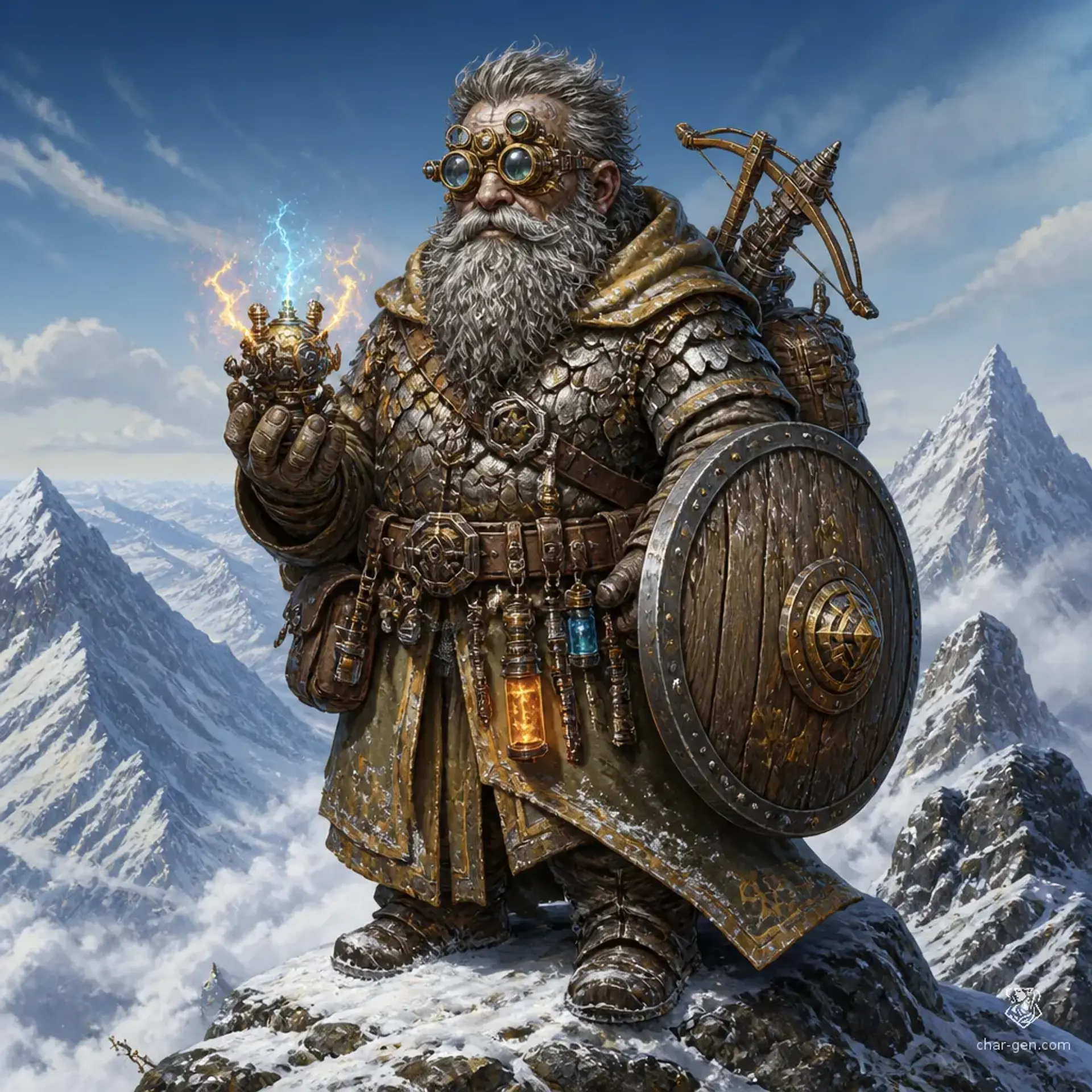 Orryn Thistlepod - AI-generated fantasy Character