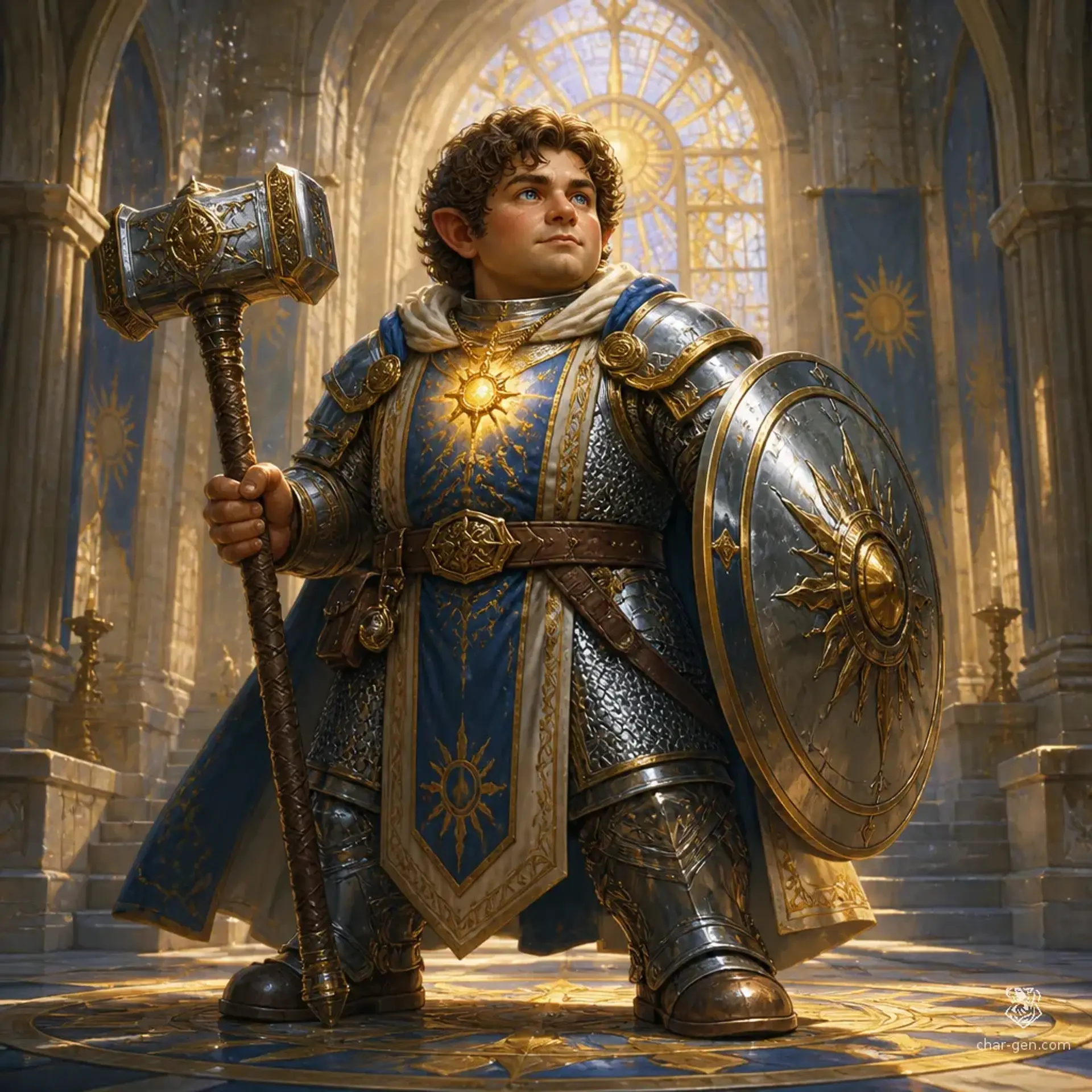 Kellen Thornfoot - AI-generated fantasy Character