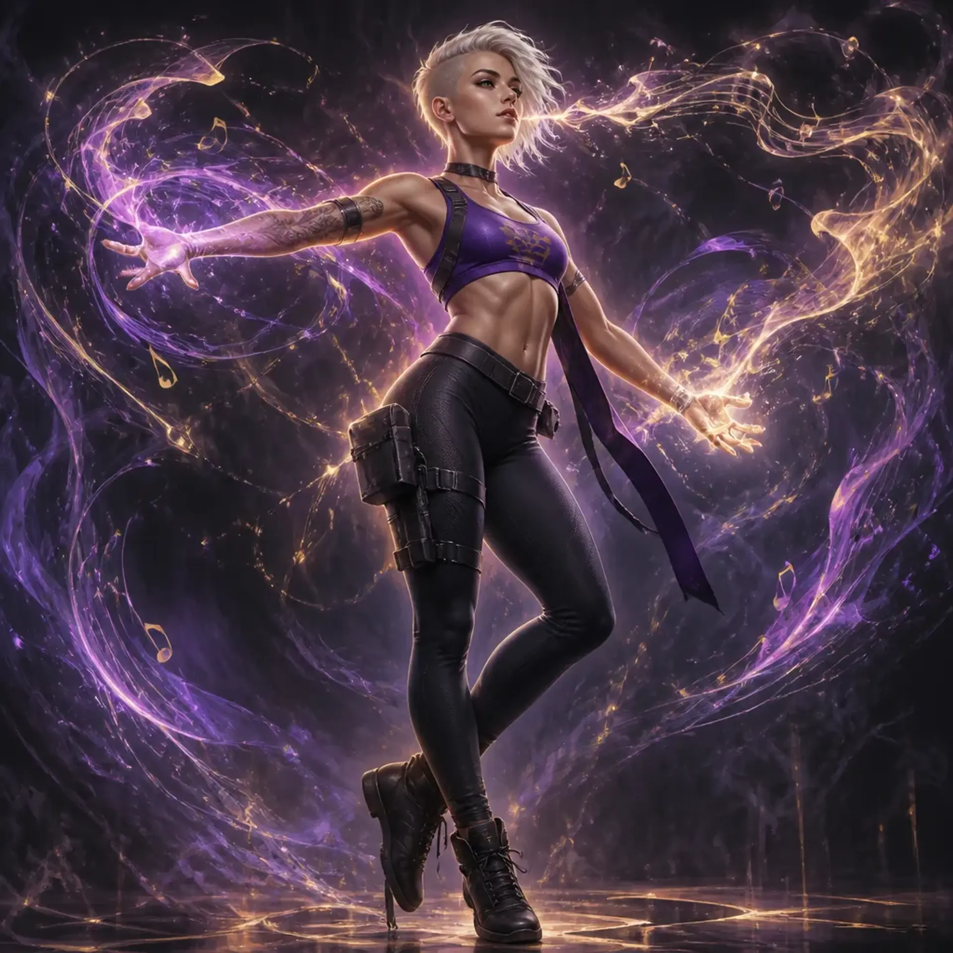 Serriah - AI-generated fantasy Character