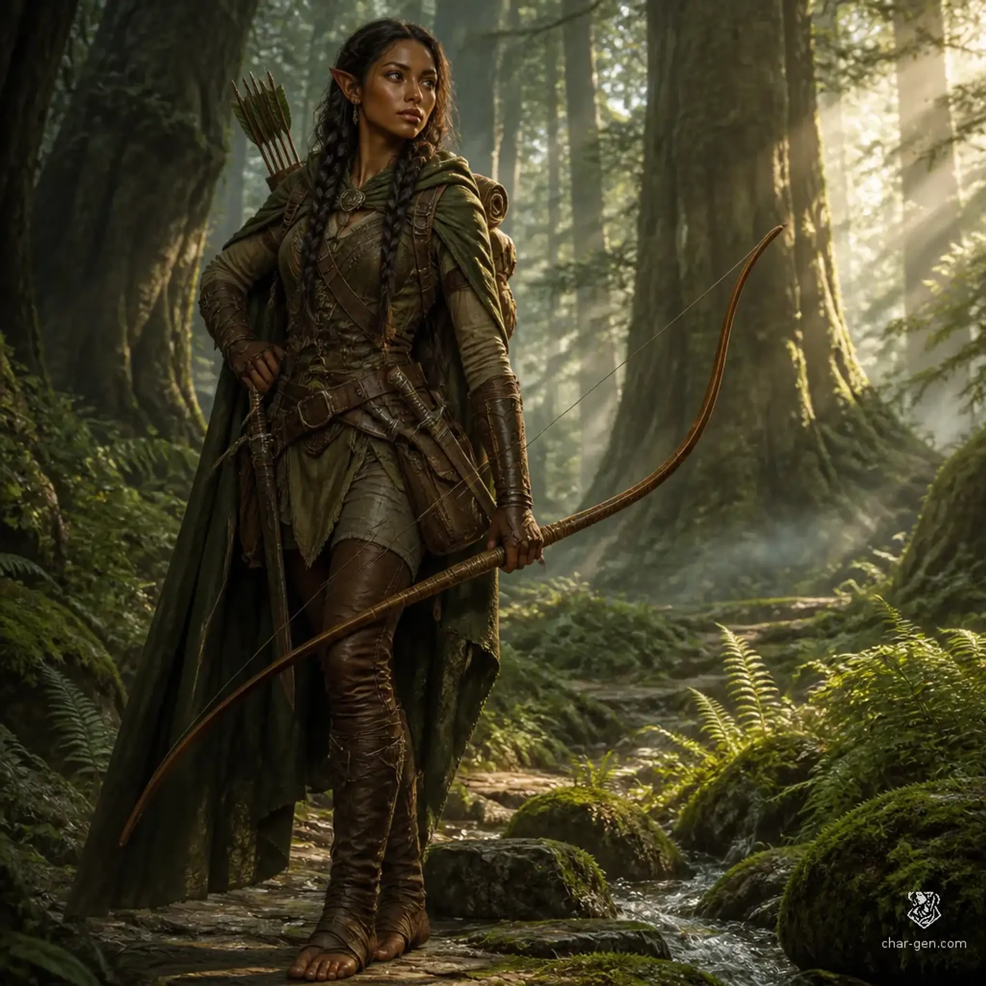 Savaeli Korpela - AI-generated fantasy Character