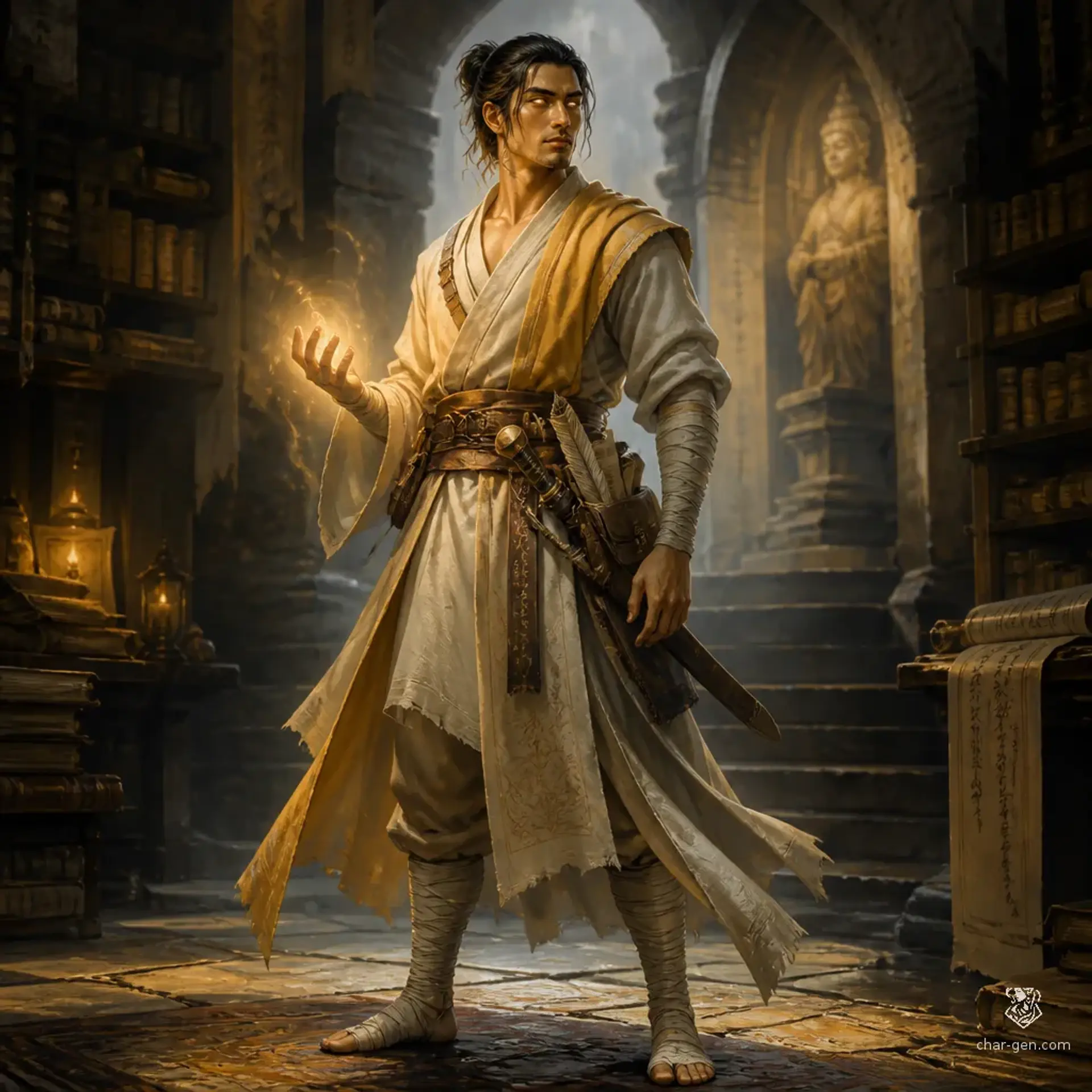 Farquasius Jr - AI-generated fantasy Character
