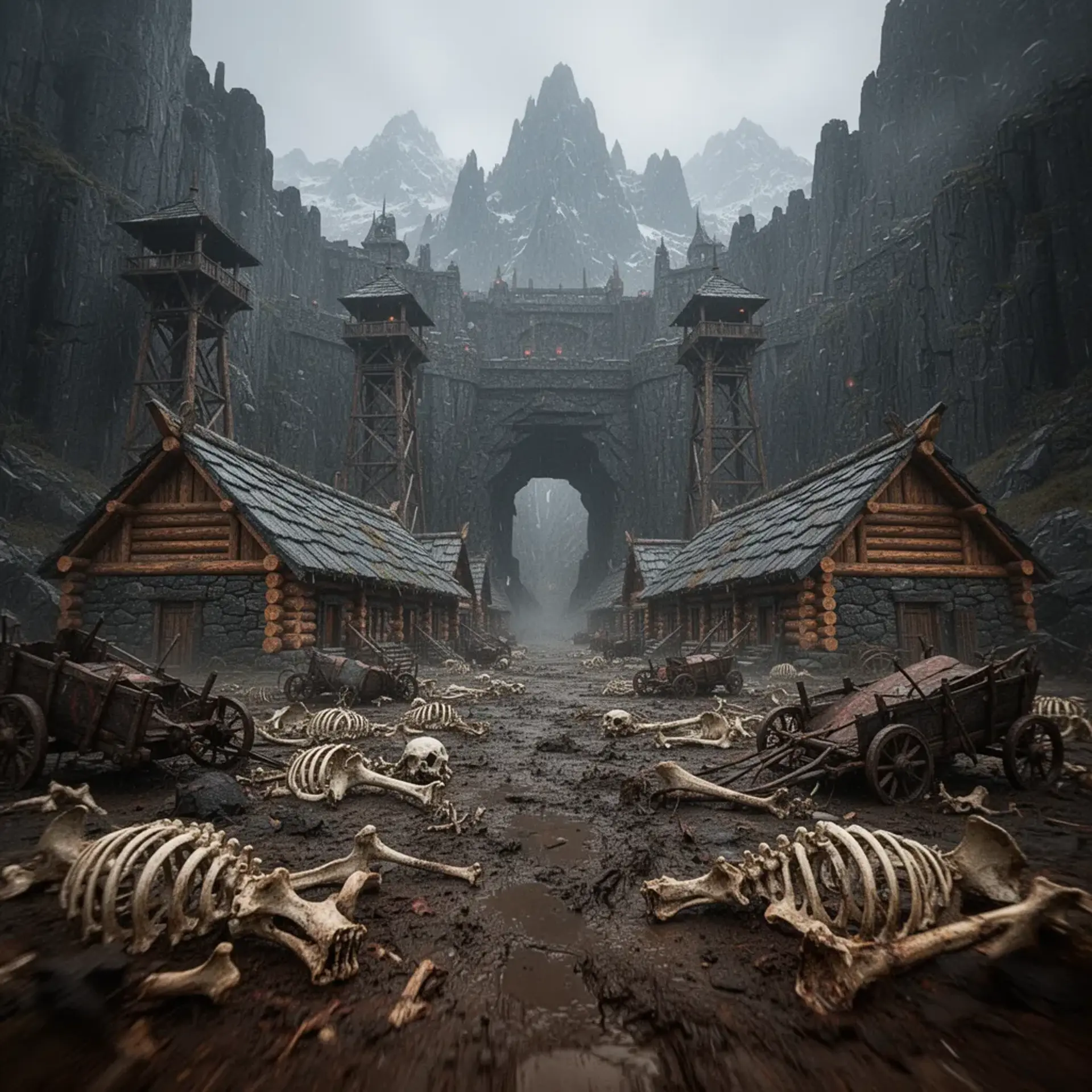 Traag - AI-generated fantasy Settlement