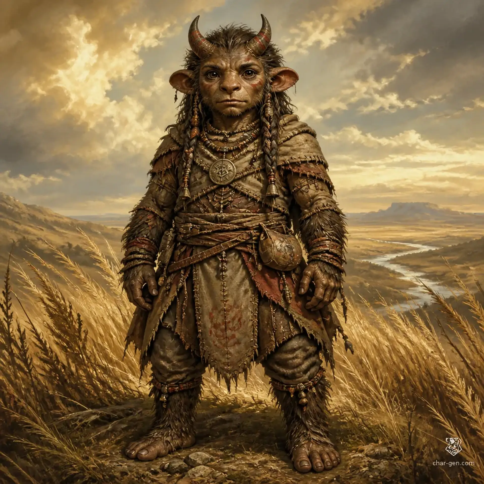 Hearthhorns - AI-generated fantasy Species