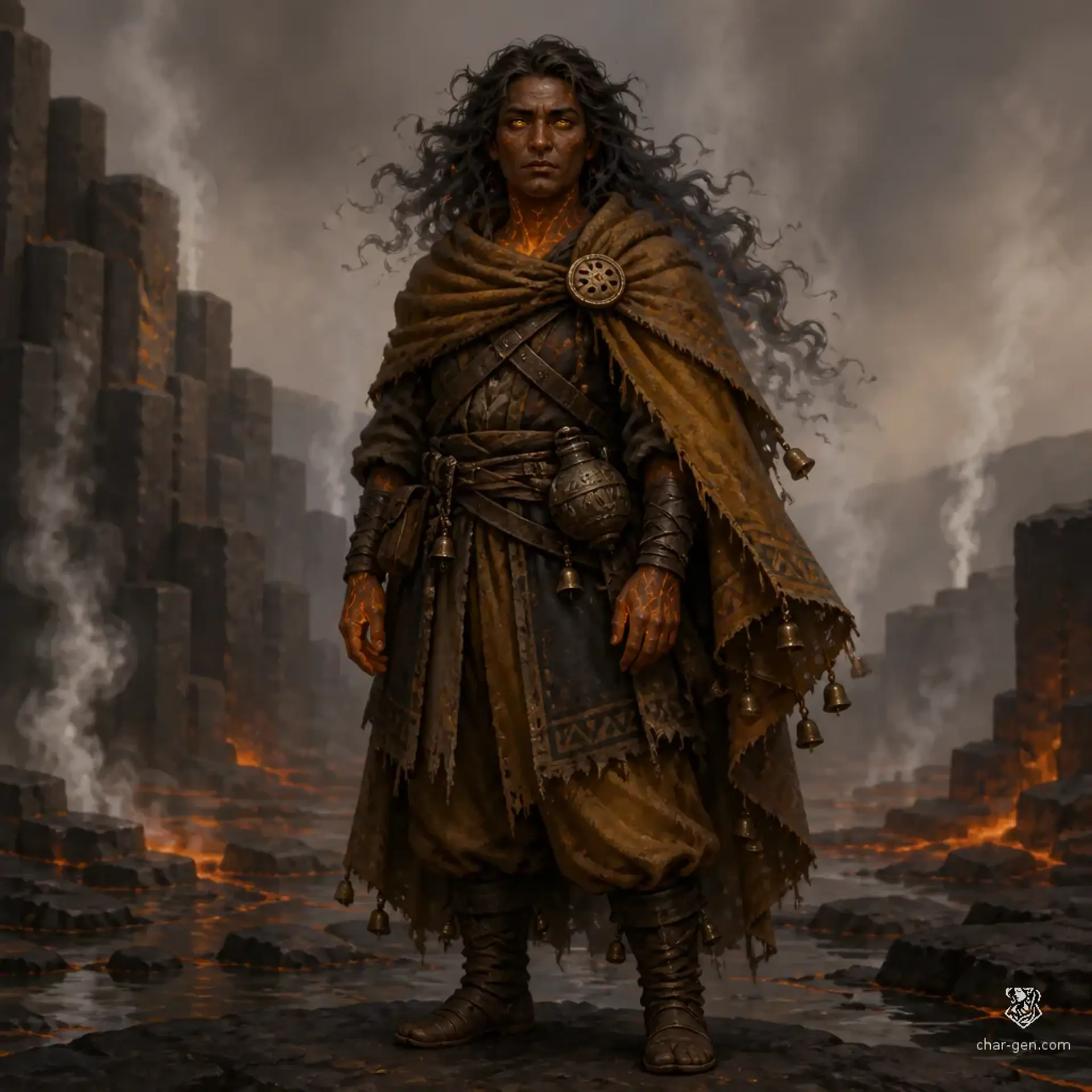 Emberbound Folk - AI-generated fantasy Species