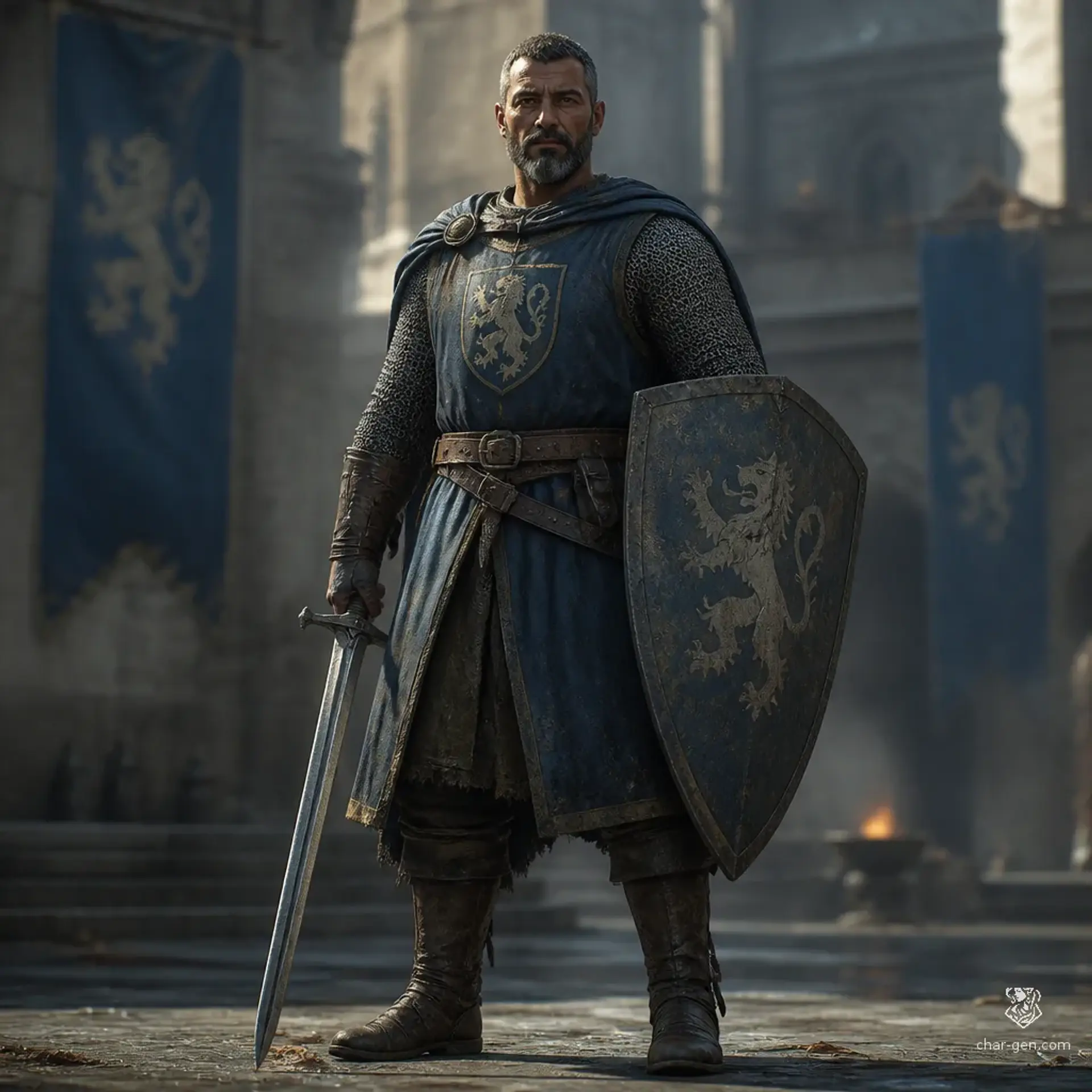 Matti Veyra - AI-generated fantasy Character