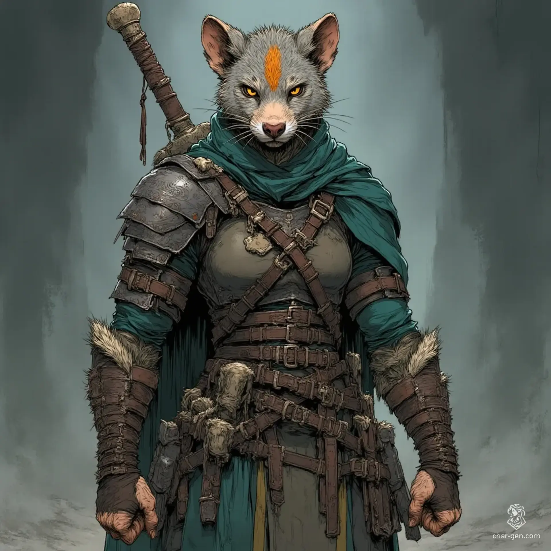 Skrivra Tinchwhisk - AI-generated fantasy NPC