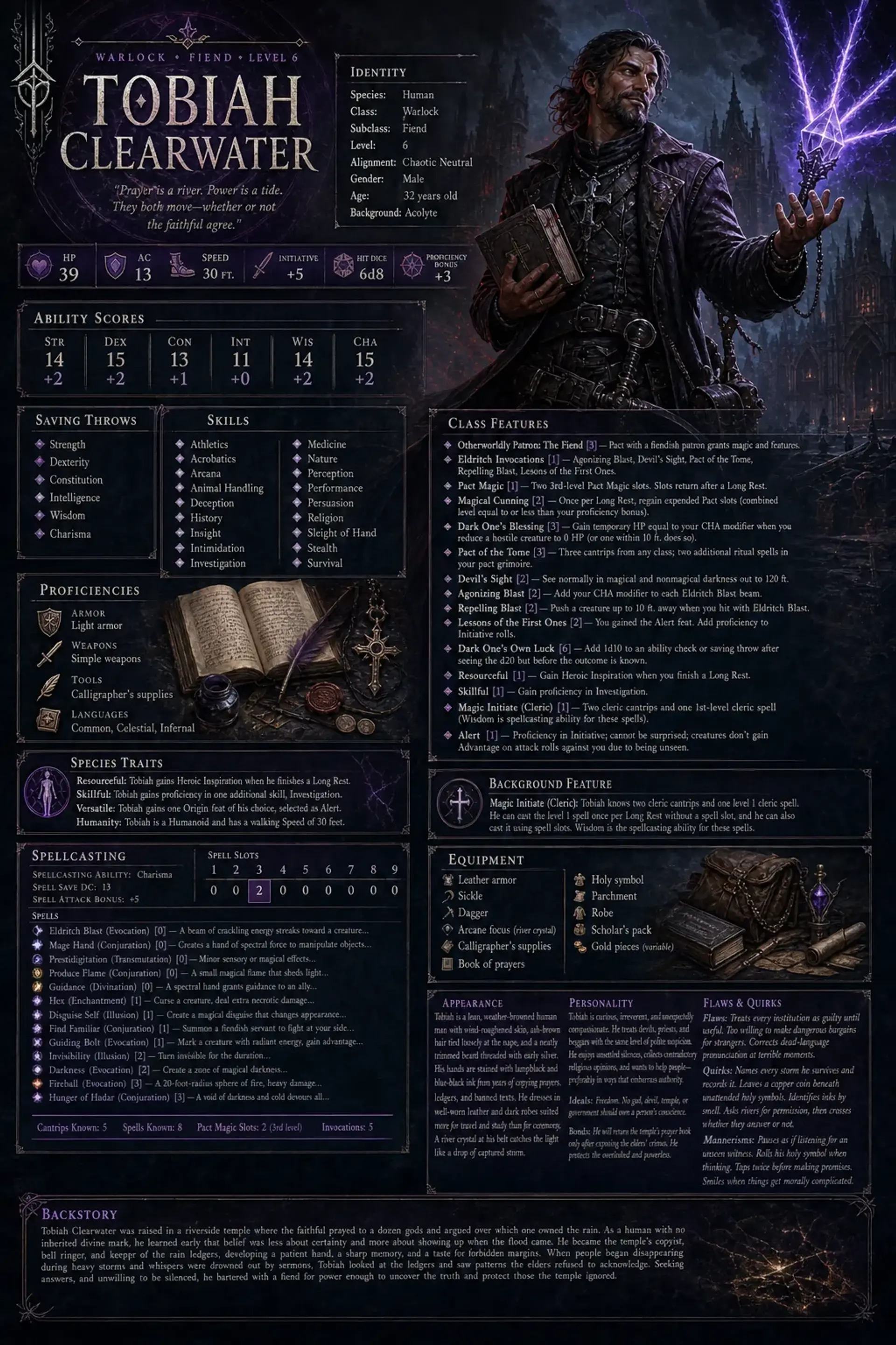 Character Sheet