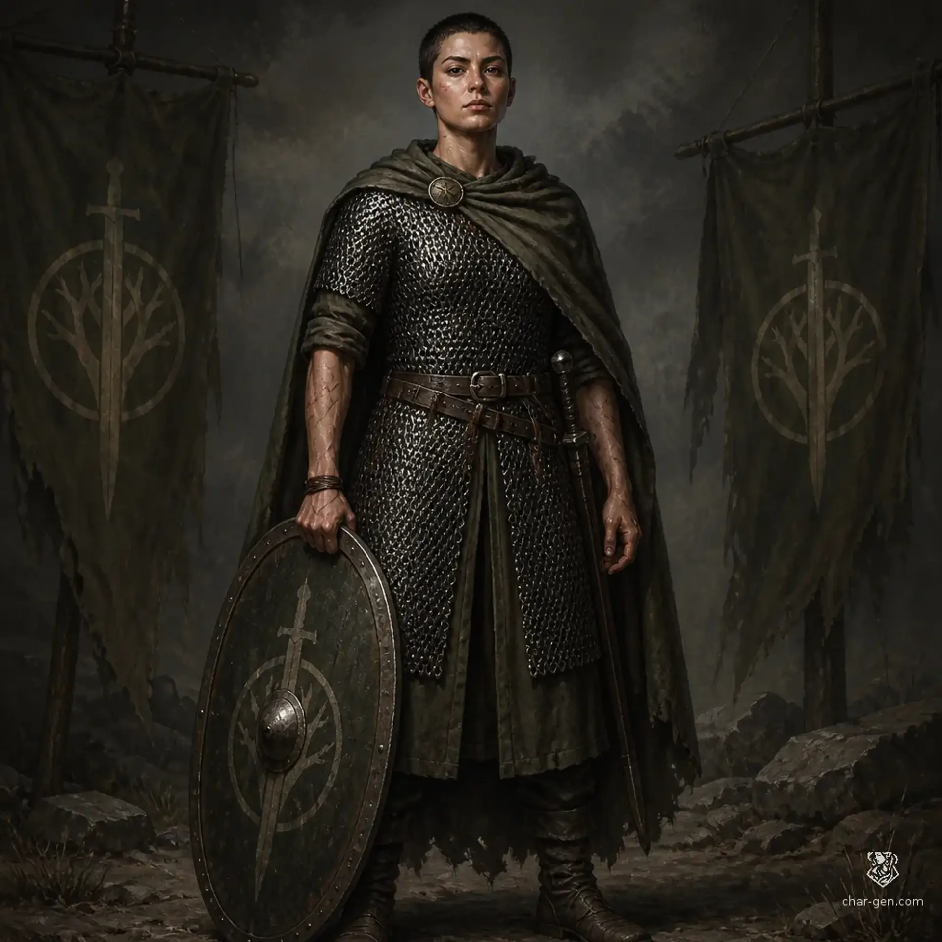 Tessa Vale - AI-generated fantasy Character