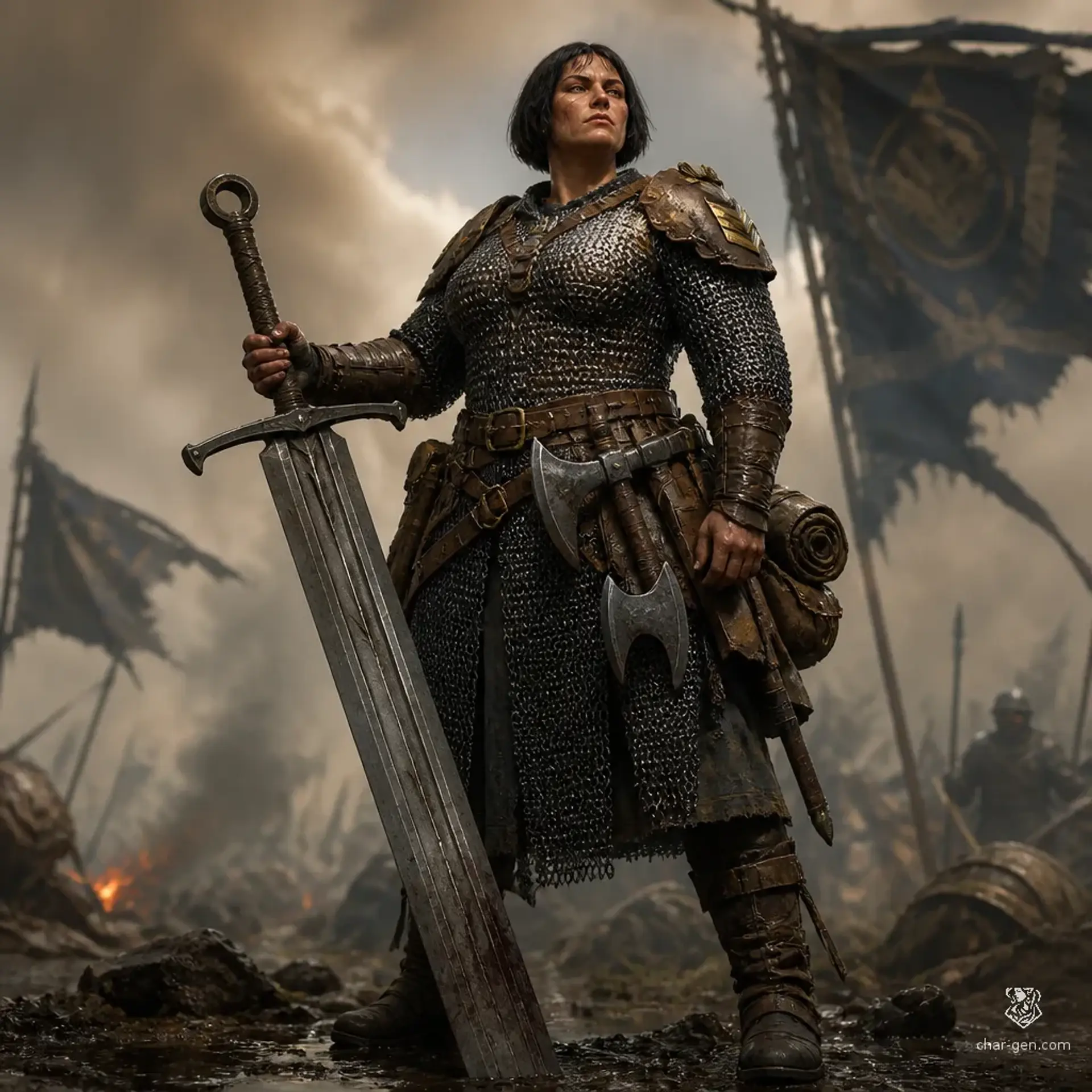 Valerius Valoria - AI-generated fantasy Character