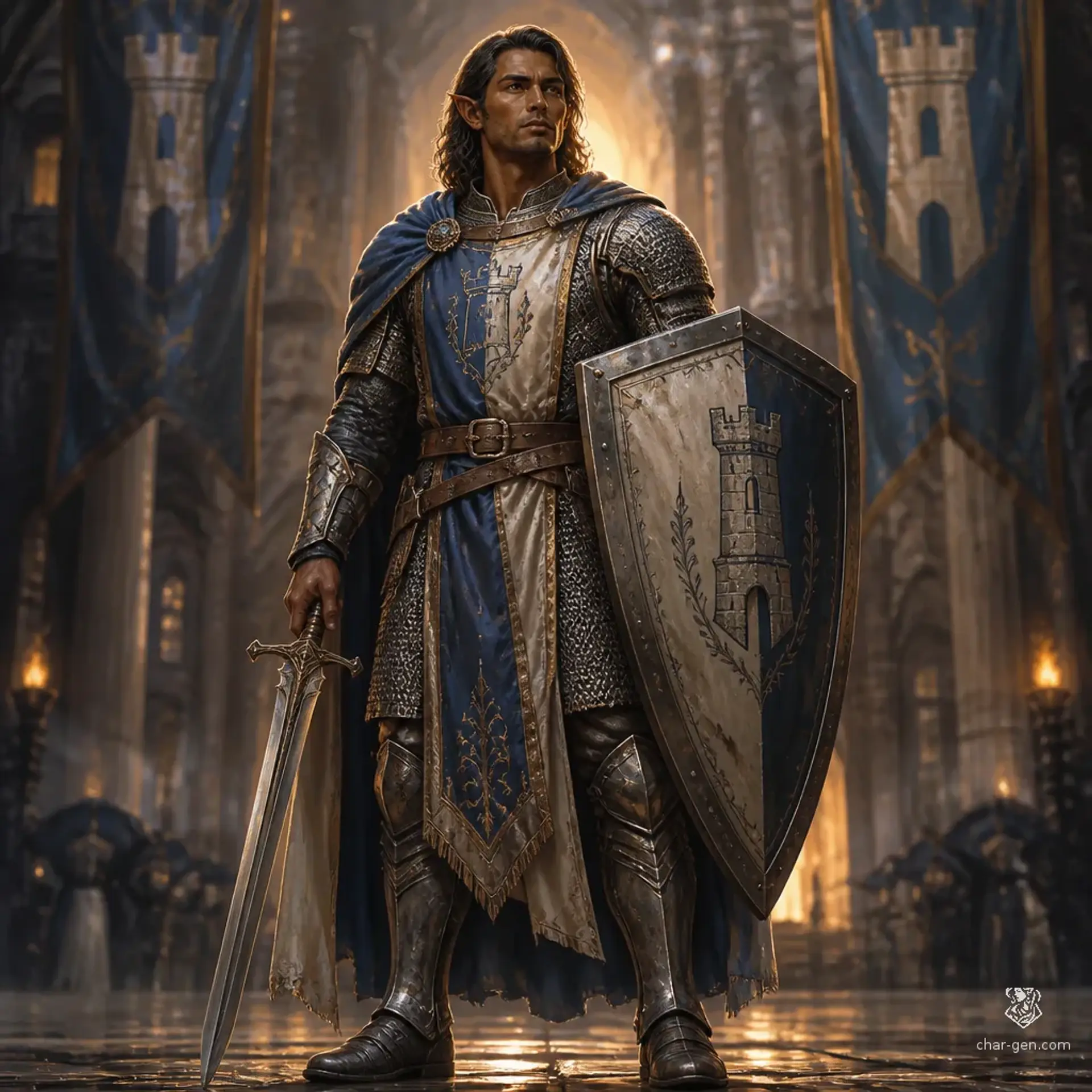Silacas - AI-generated fantasy Character