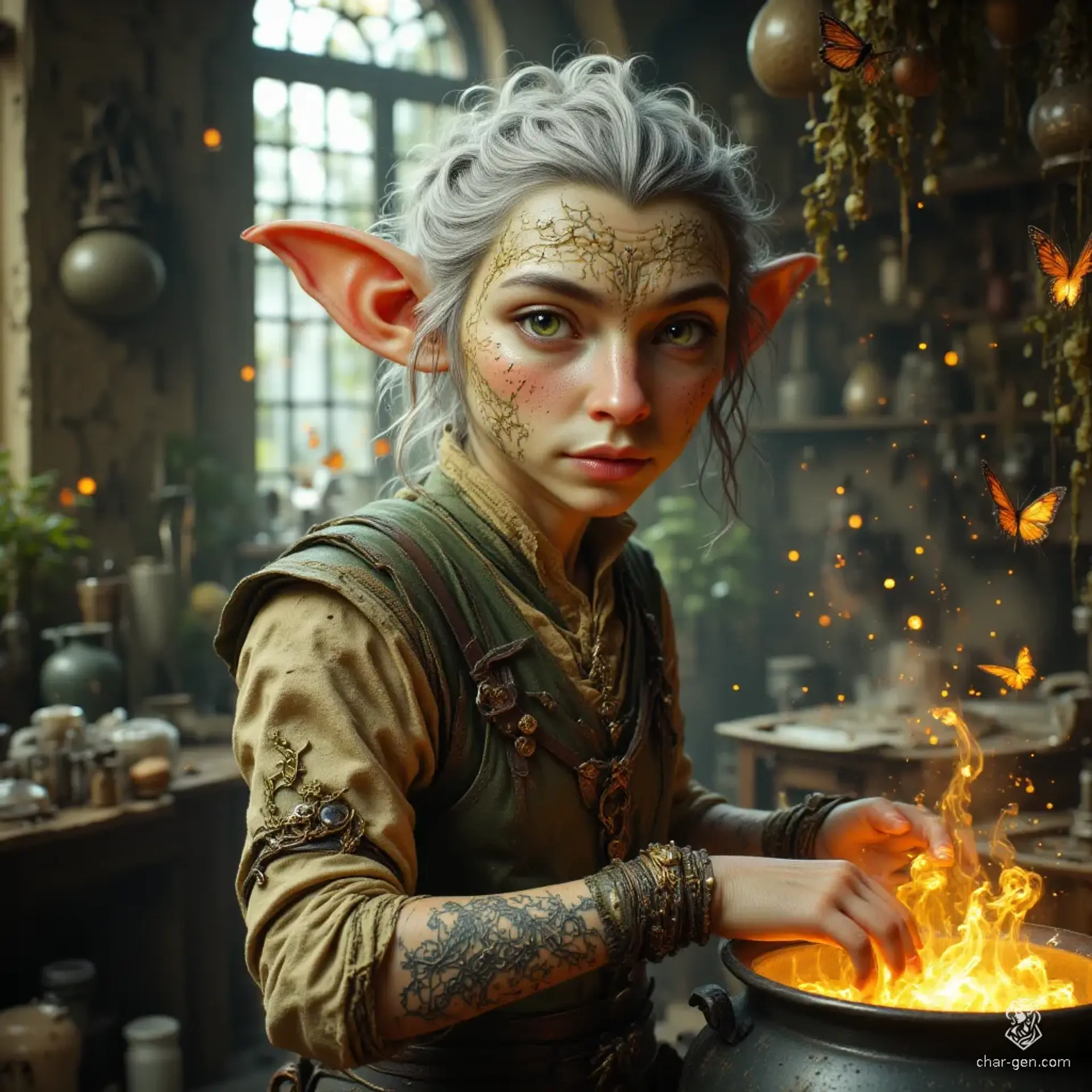 Fizzlewhump's Fanciful Flora & Remedies - AI-generated fantasy Shop