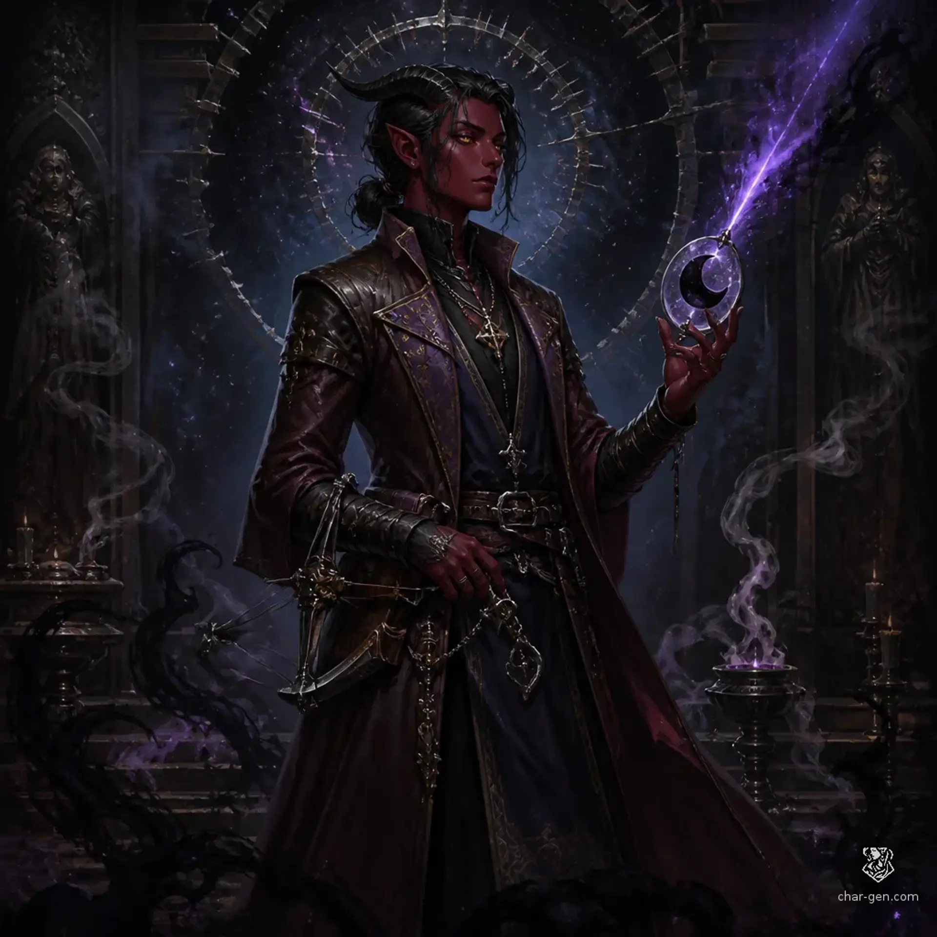 Sivash Siltanen - AI-generated fantasy Character