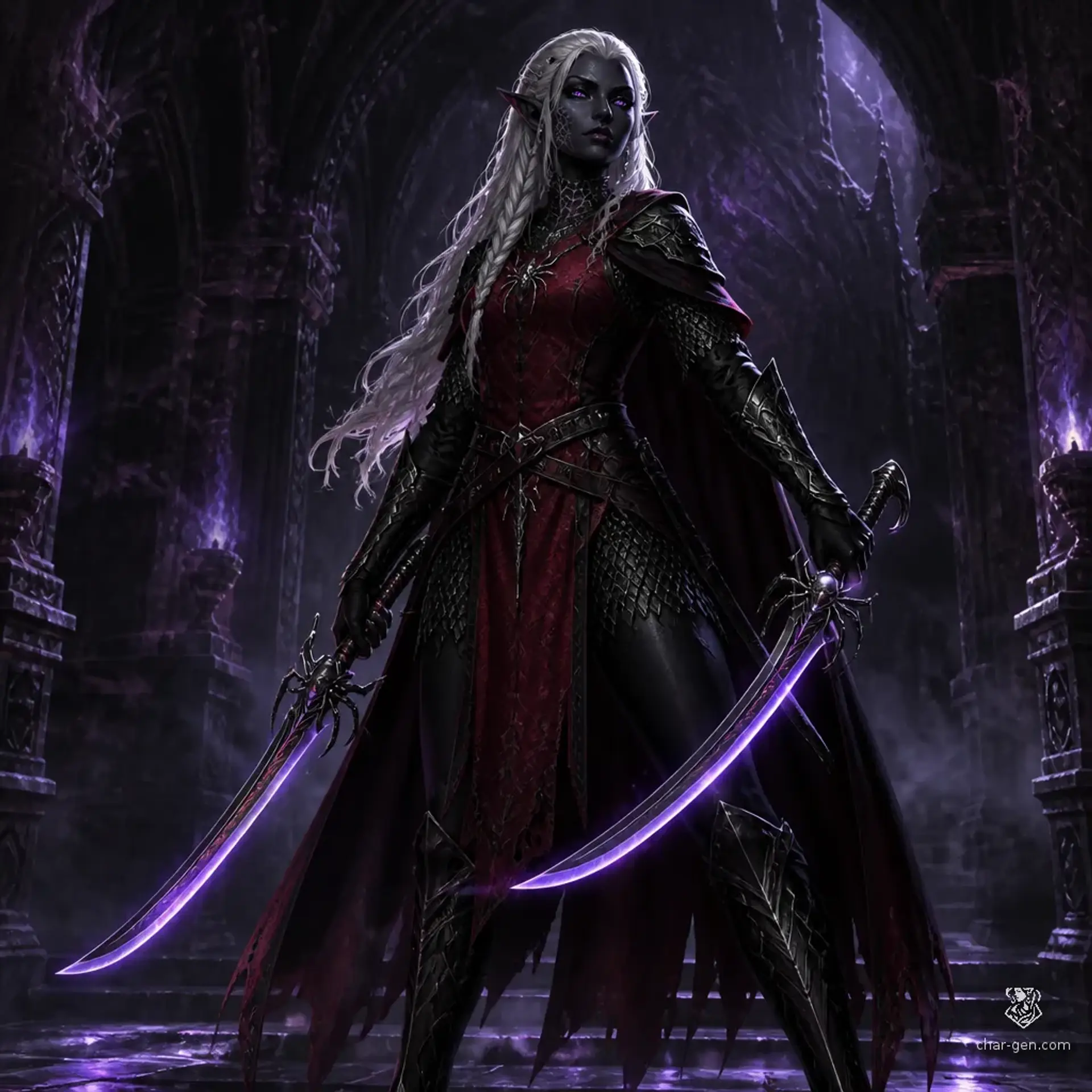 Aurelia Malice - AI-generated fantasy Character