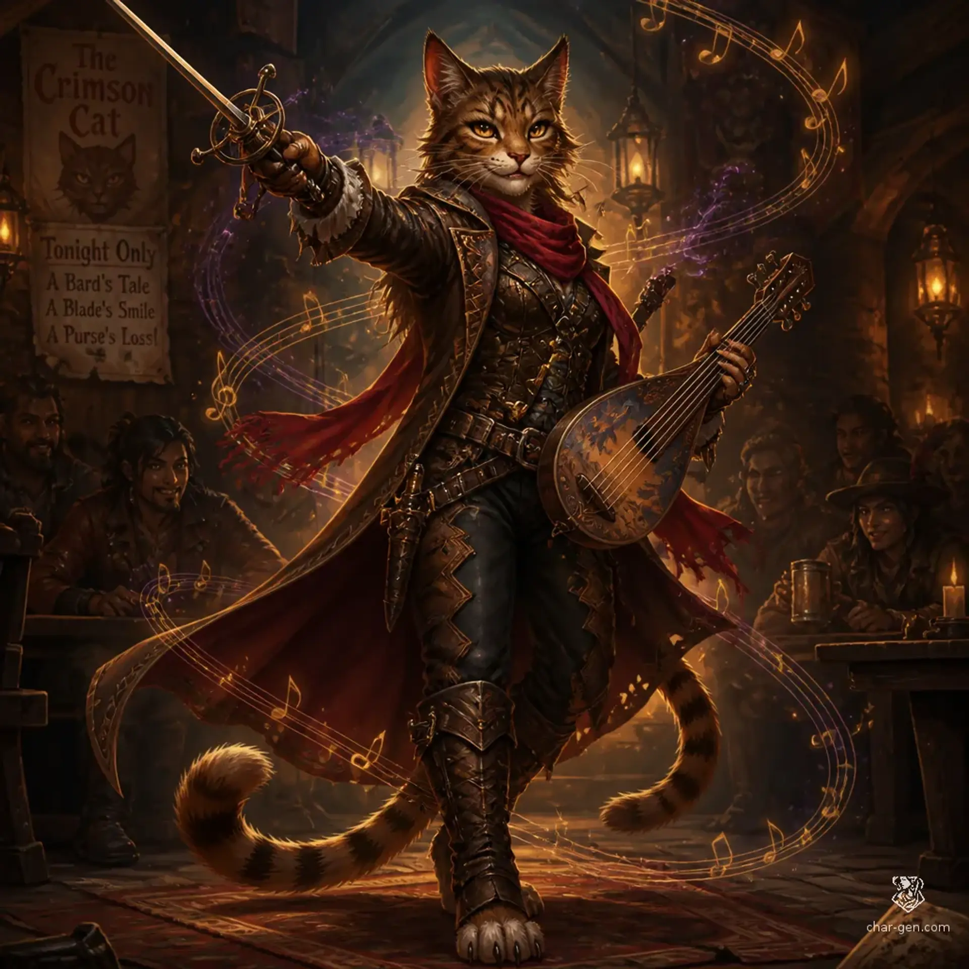 Nok - AI-generated fantasy Character