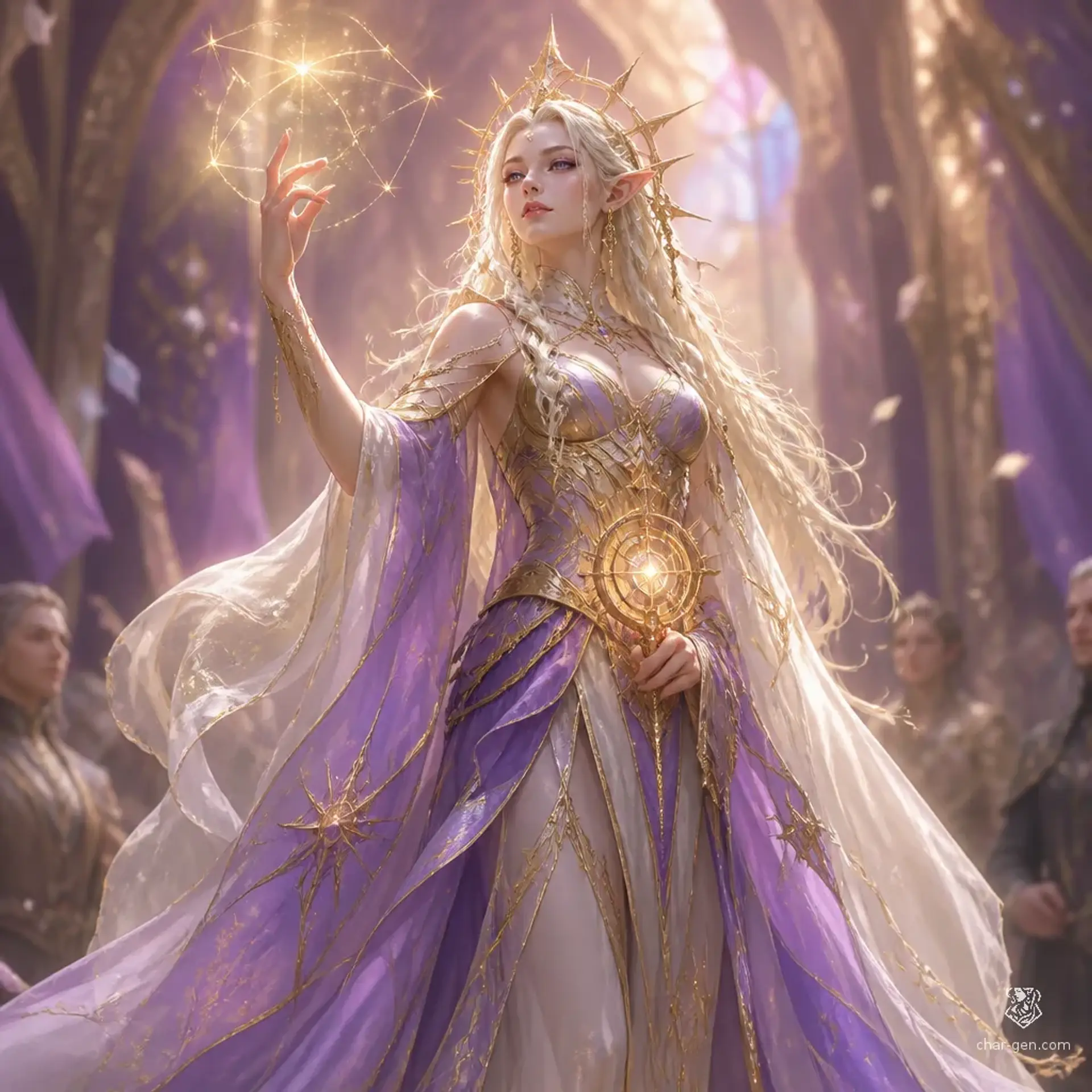 Lyralith Suncrest - AI-generated fantasy Character