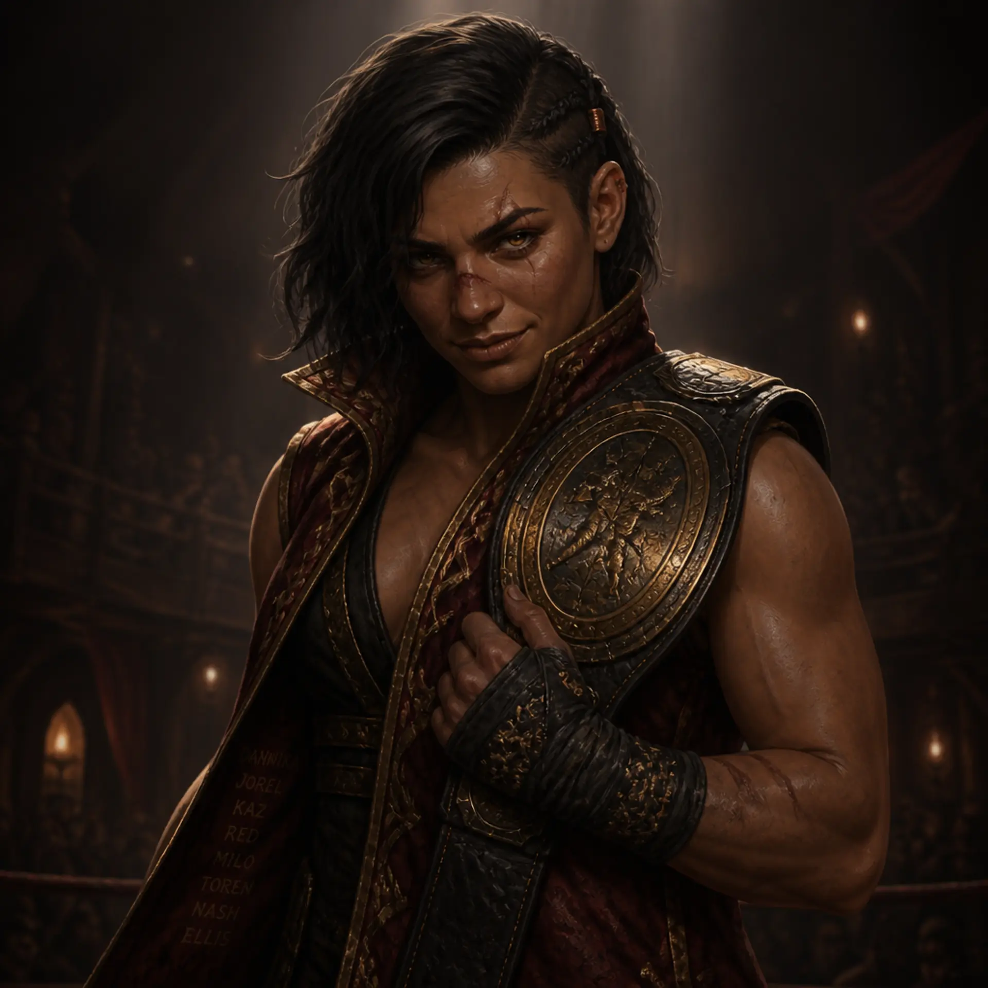 Mara Vask - AI-generated fantasy NPC