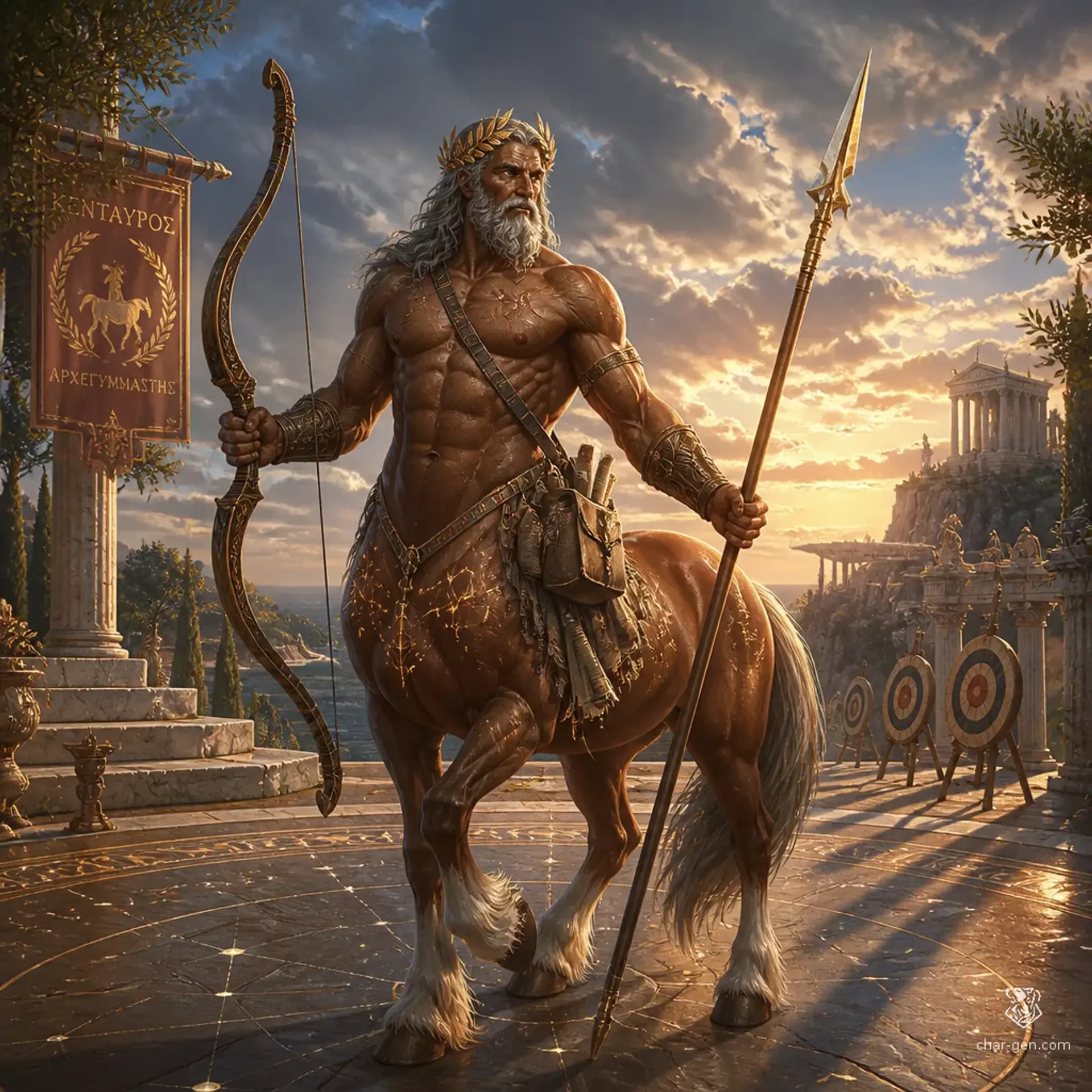 Chiron, Centaur Demigod Trainer