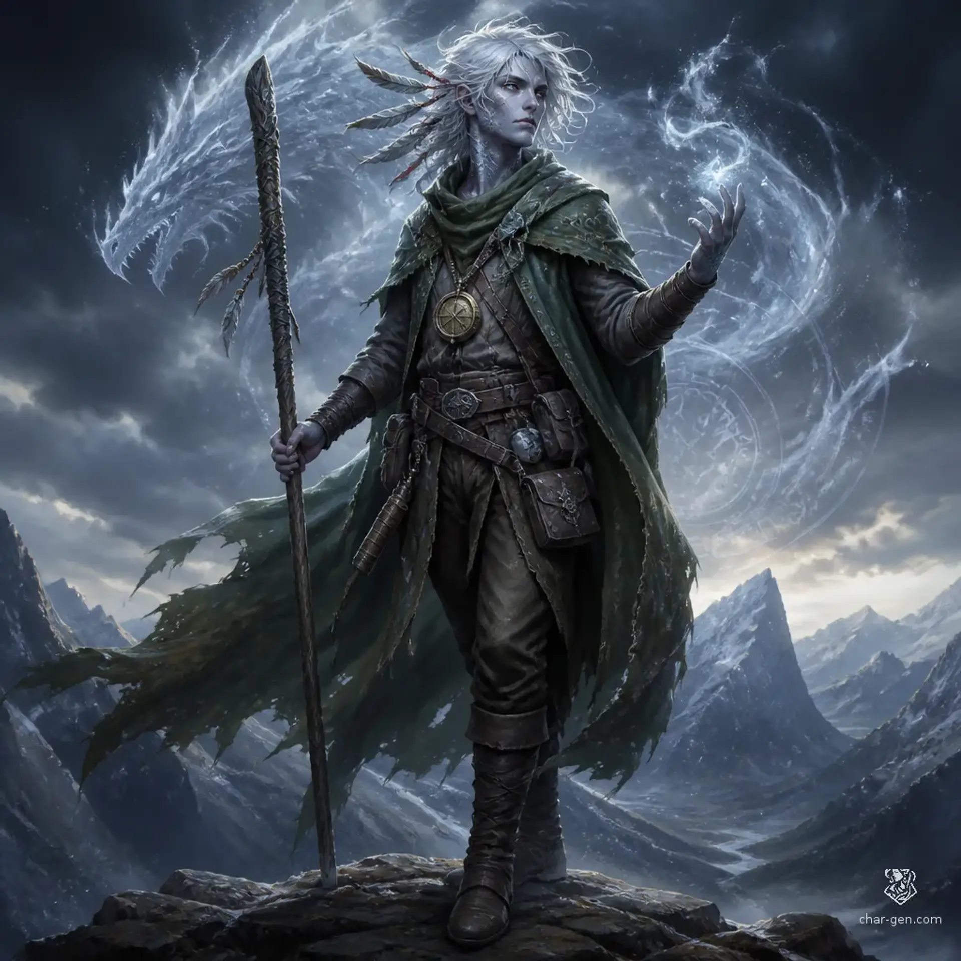 Yelesmiel - AI-generated fantasy Character