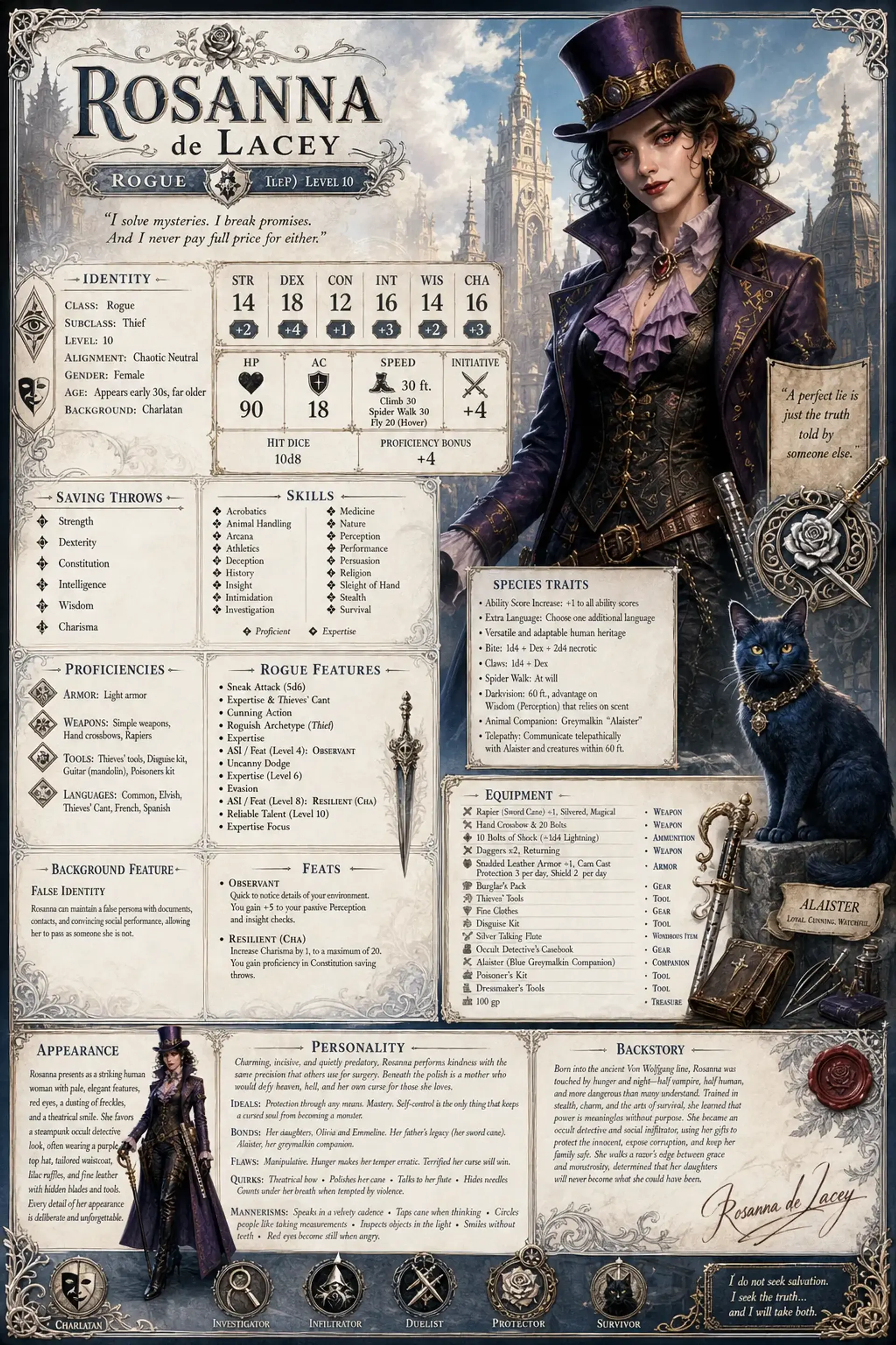 Character Sheet