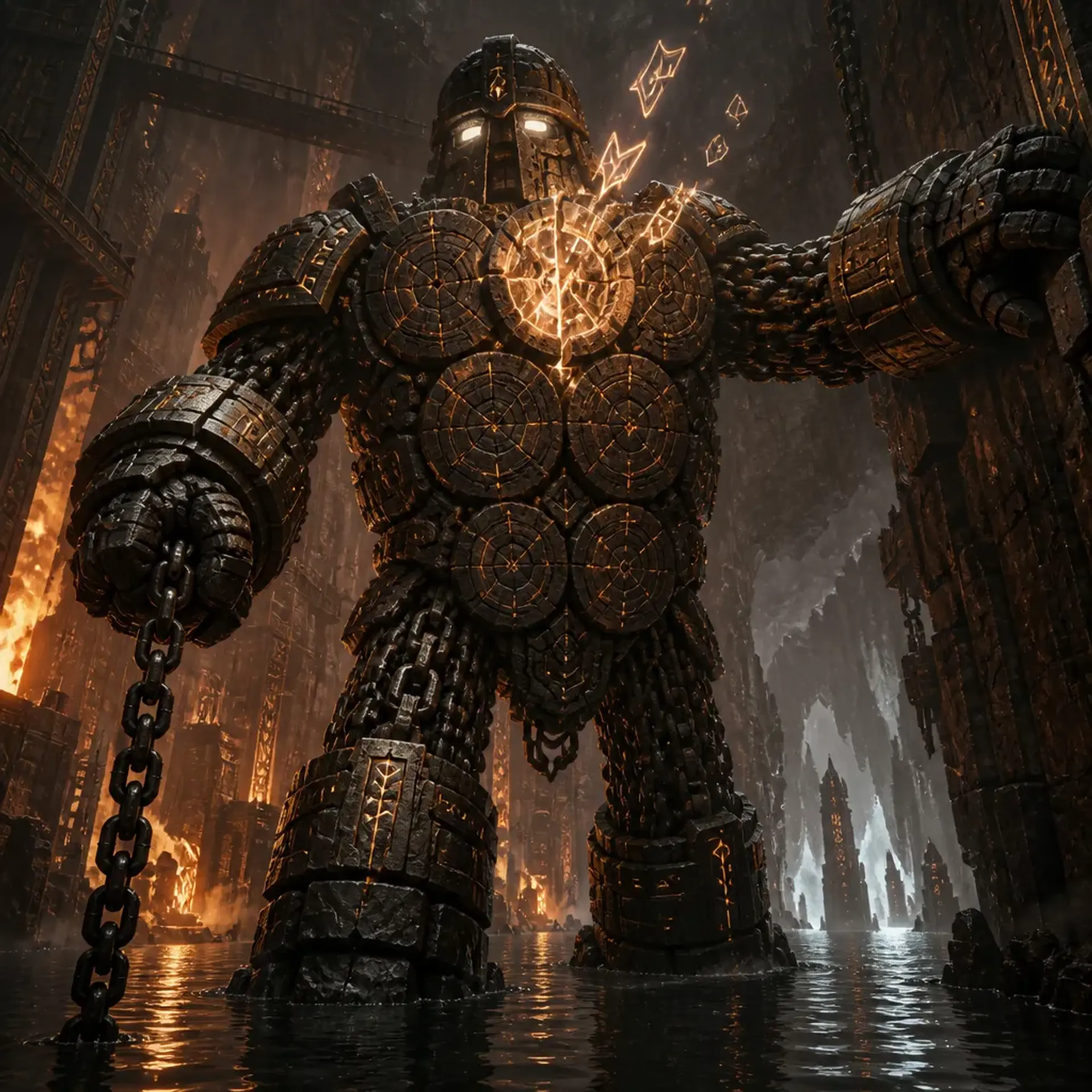 The Last Orebender - AI-generated fantasy Monster
