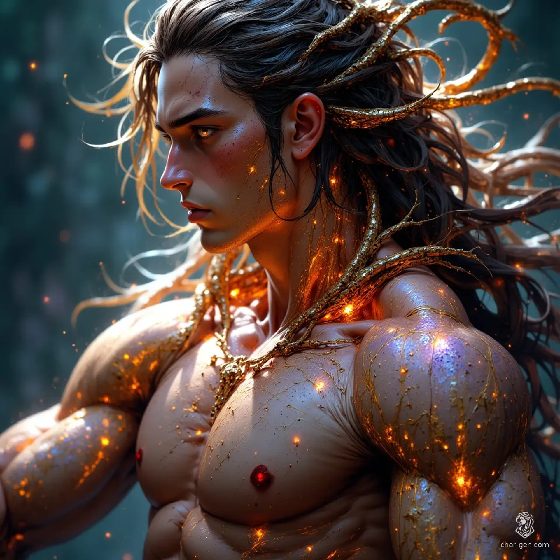 Azrilith Virelienne - AI-generated fantasy NPC