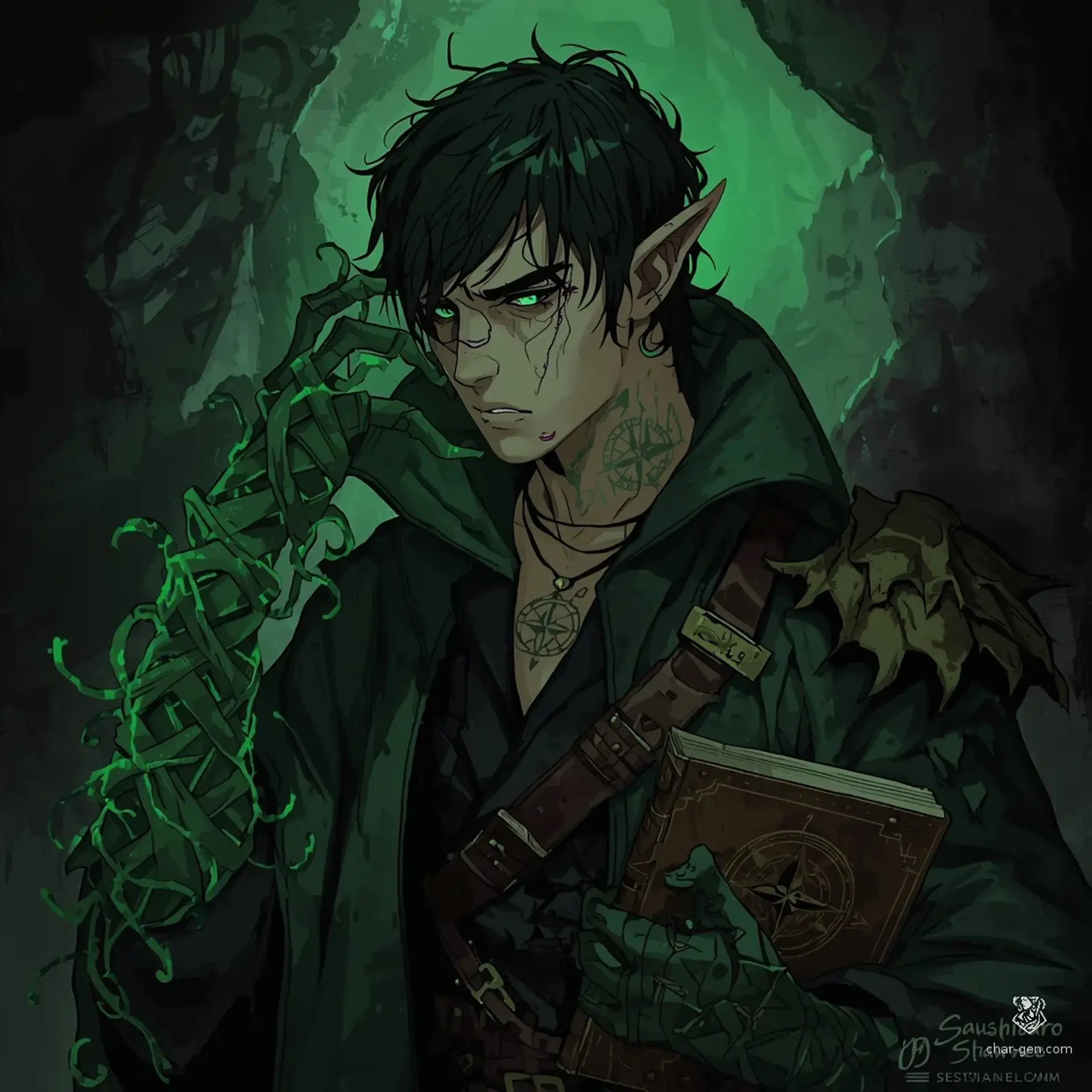 Valerius Thorne - AI-generated fantasy NPC