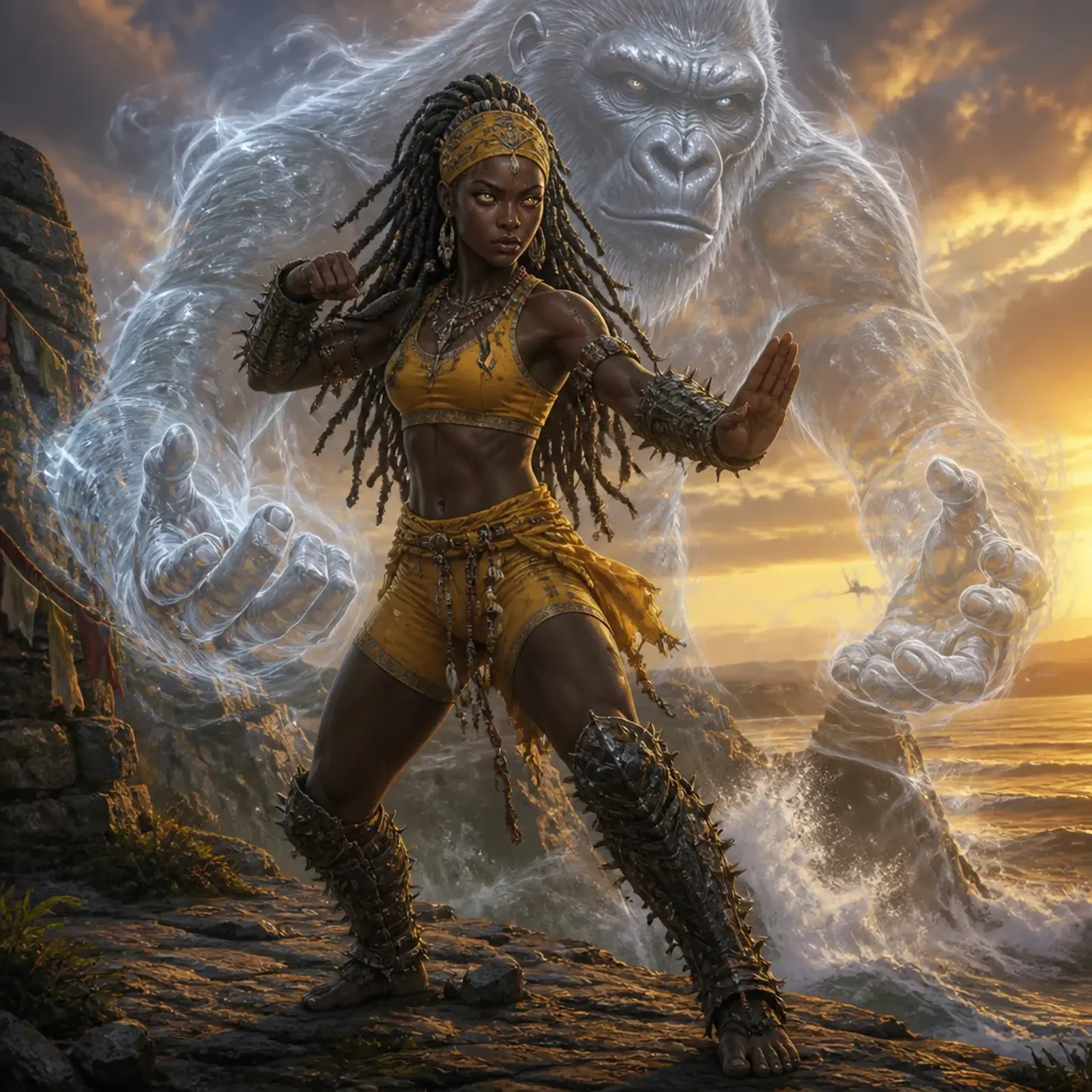 Samira Anaociana Khan - AI-generated fantasy Character