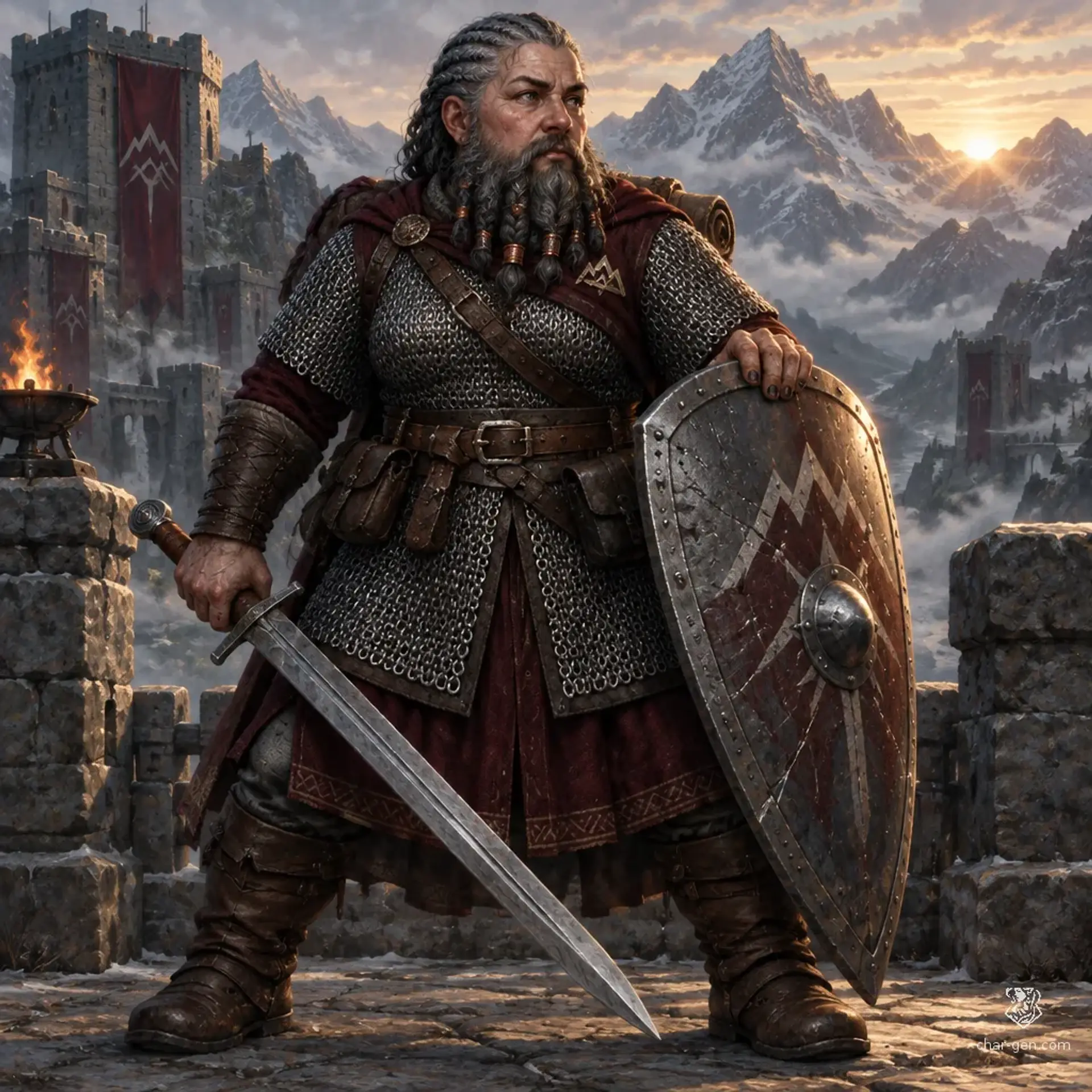 Ketta Grak - AI-generated fantasy Character