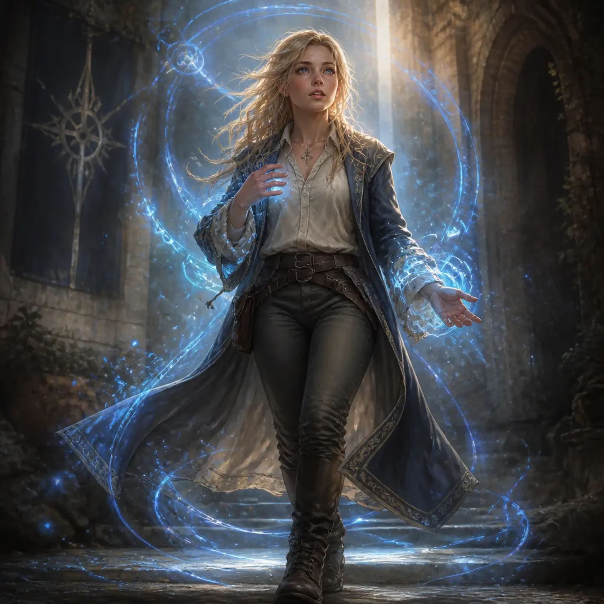 Nora Seshathi - AI-generated fantasy Character