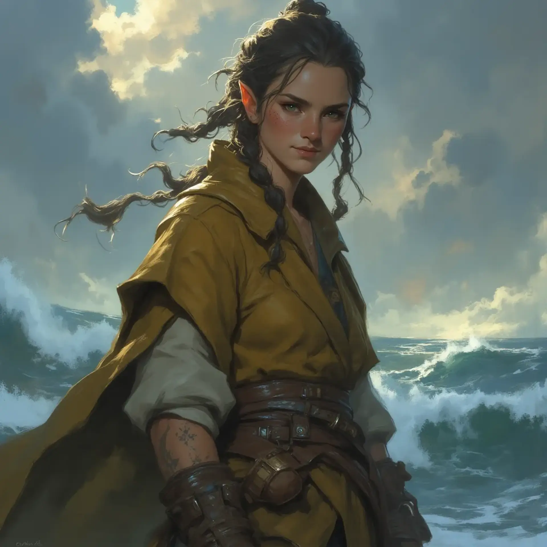 Isen Tarrow - AI-generated fantasy NPC