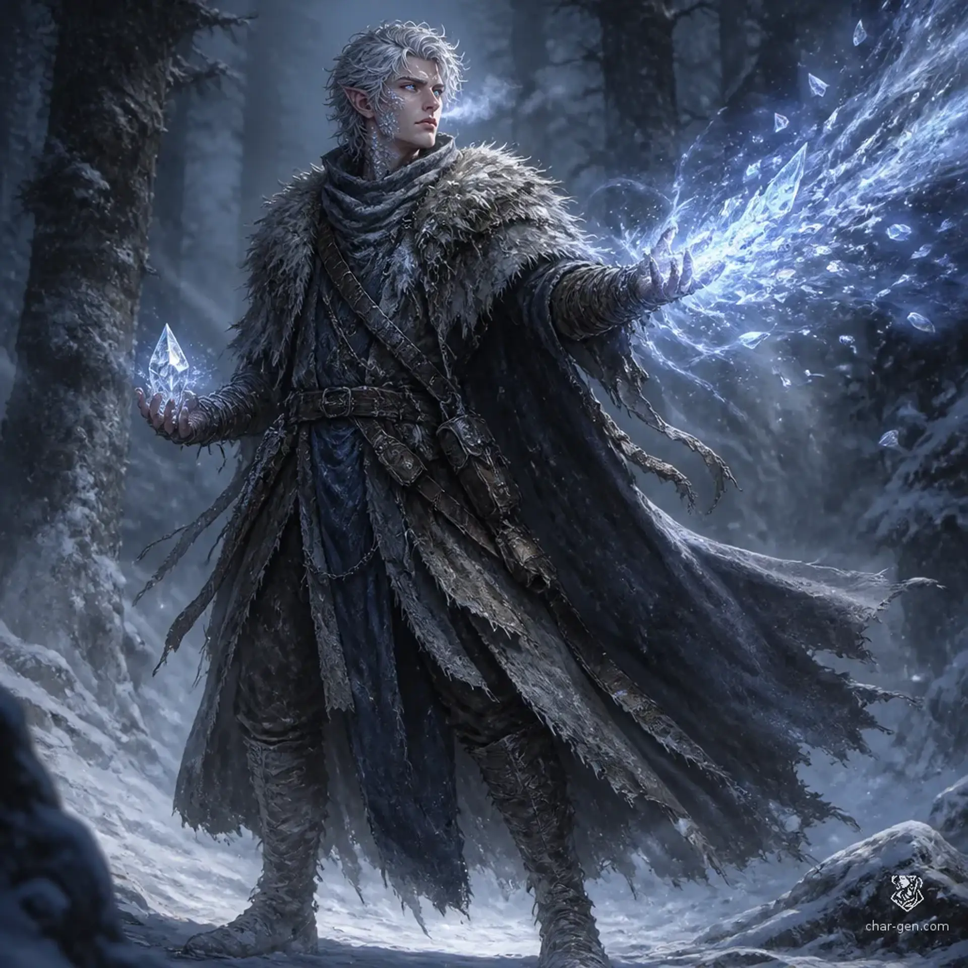 Stelf - AI-generated fantasy Character