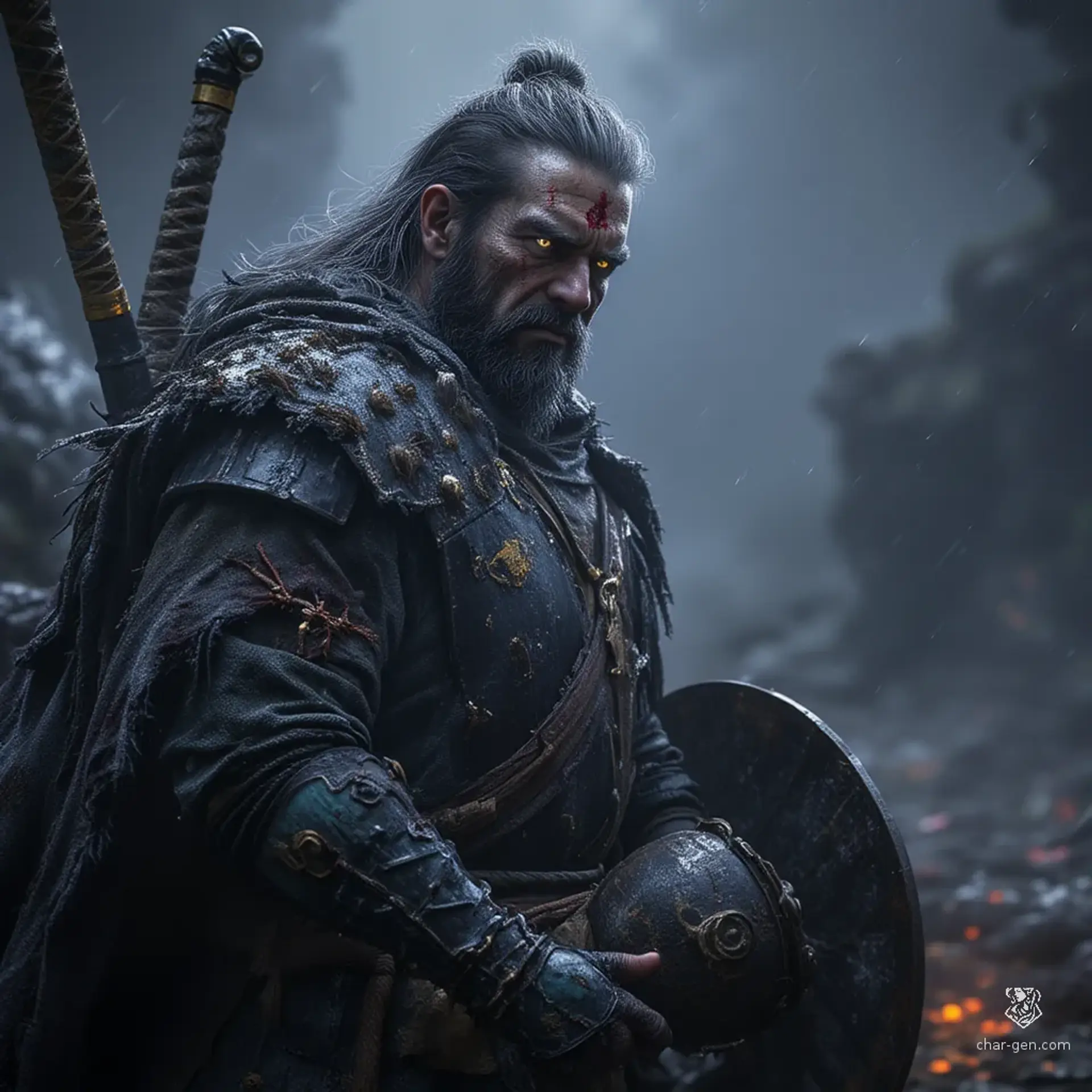 Rohen Vaalen - AI-generated fantasy NPC