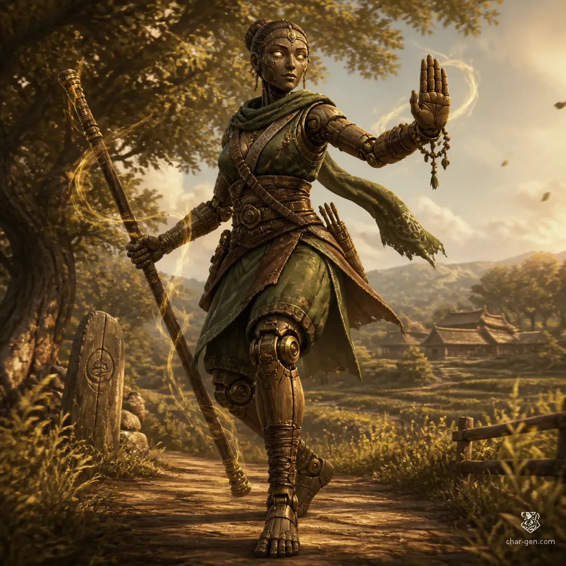 Sifa Mirembe - AI-generated fantasy Character