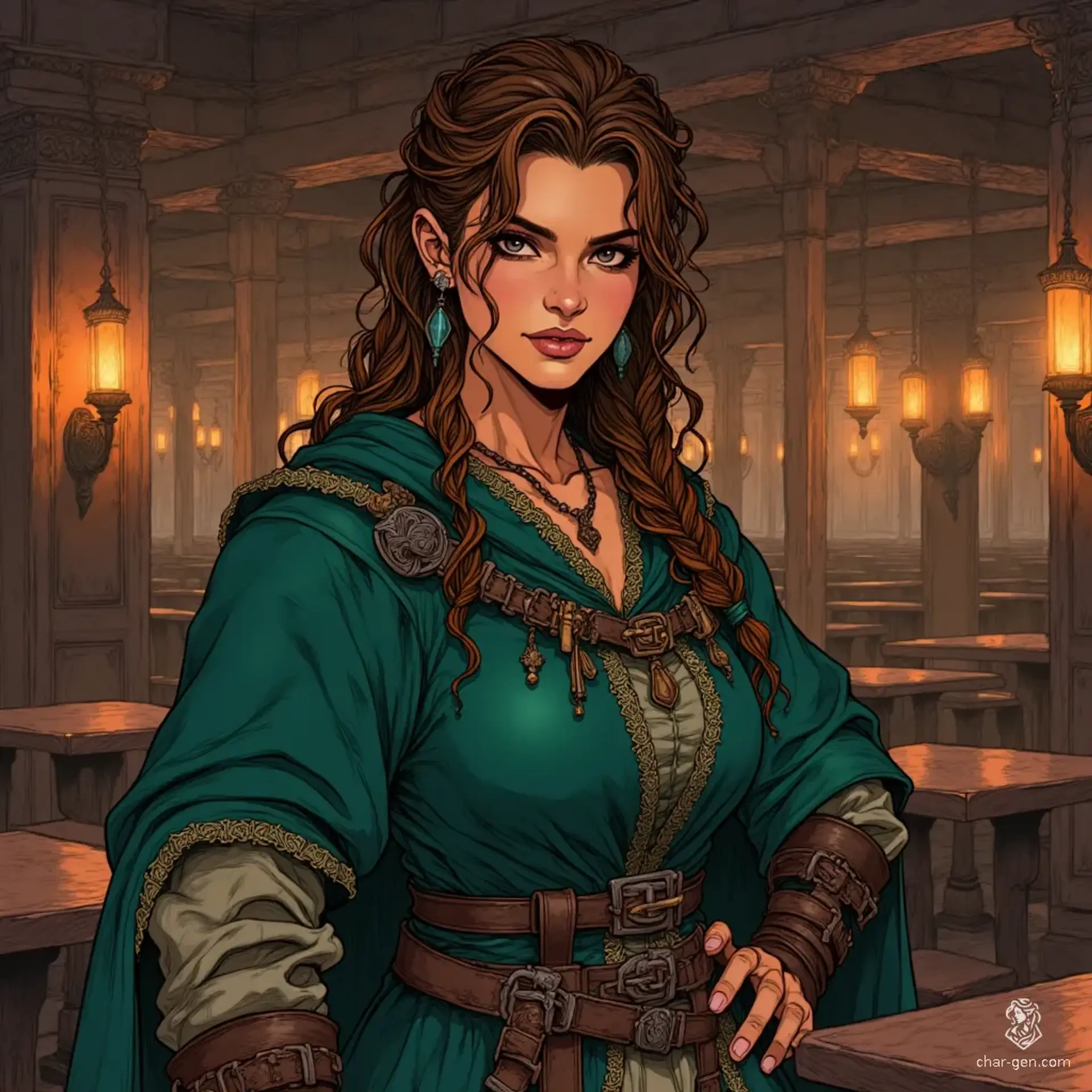 Brunilda Rockwell - AI-generated fantasy NPC